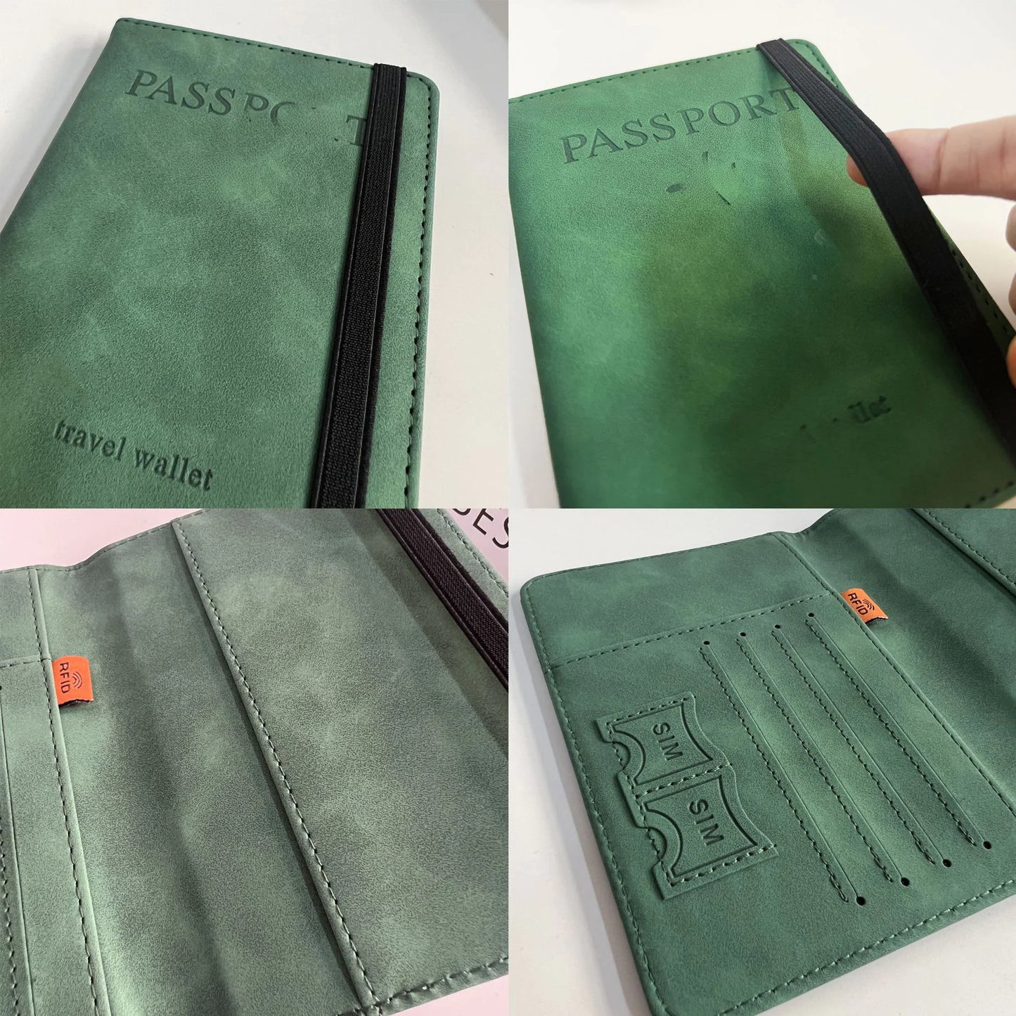 Travel Wallet RFID Passport Holder