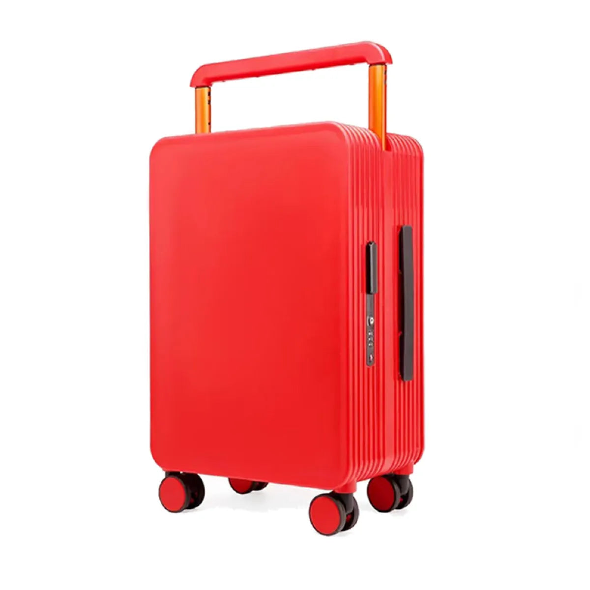 Wide Draw-Bar Suitcase with Combo Lock