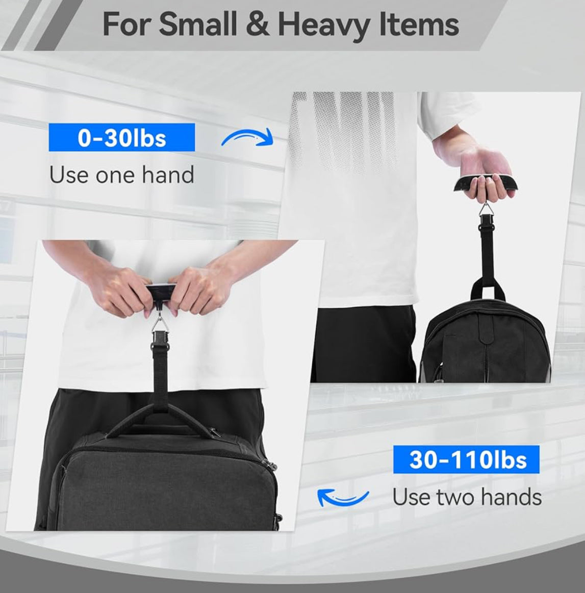 Digital Luggage Scale - 50kg