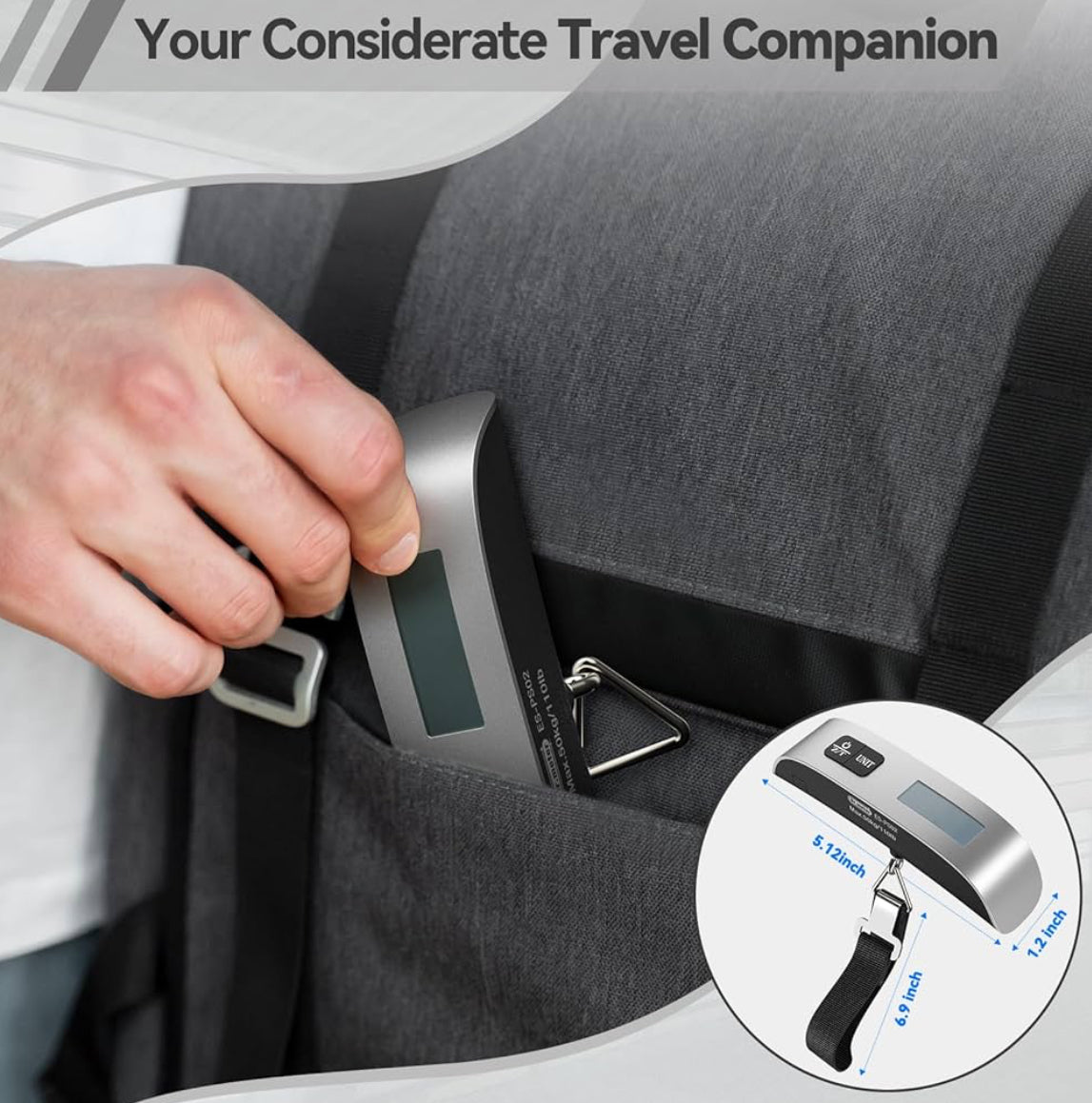 Digital Luggage Scale - 50kg