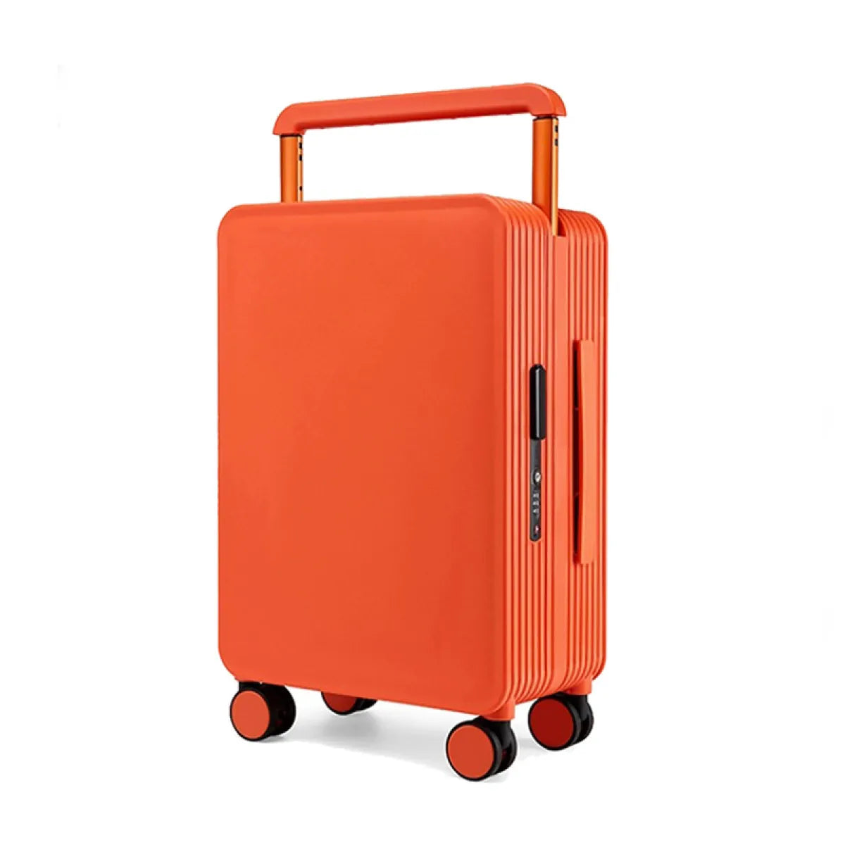 Wide Draw-Bar Suitcase with Combo Lock