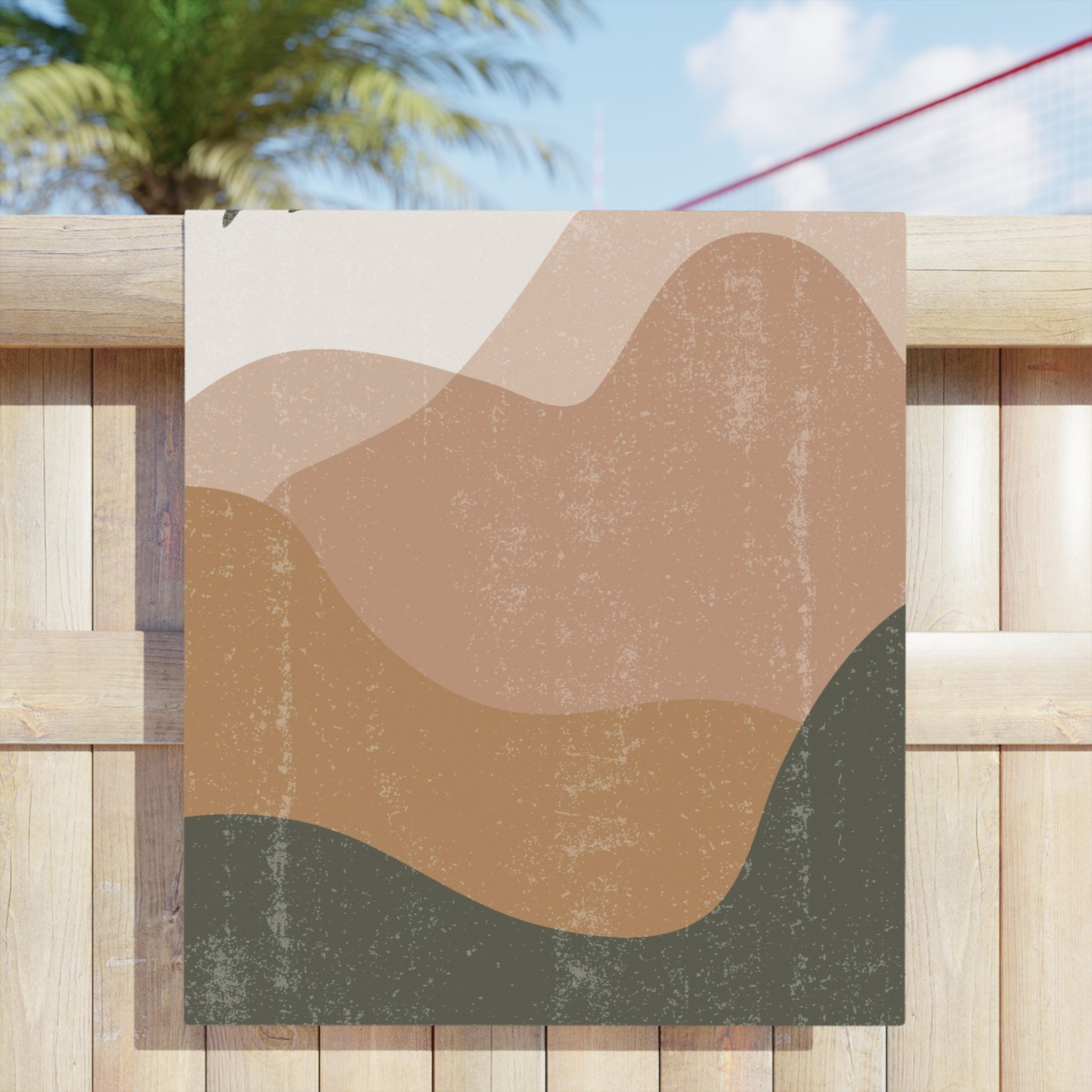 Abstract Boho-Beach Towel