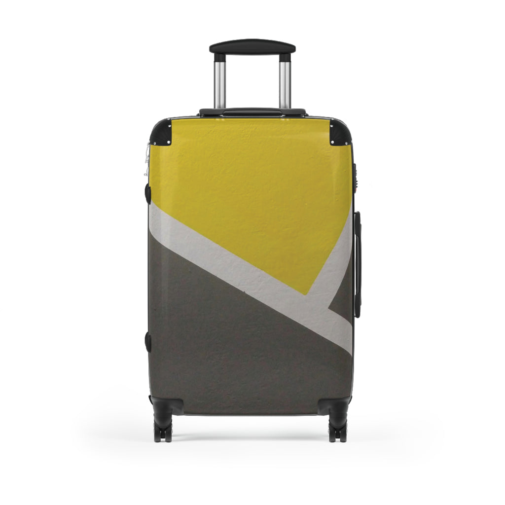 Marked Yellow-Suitcases