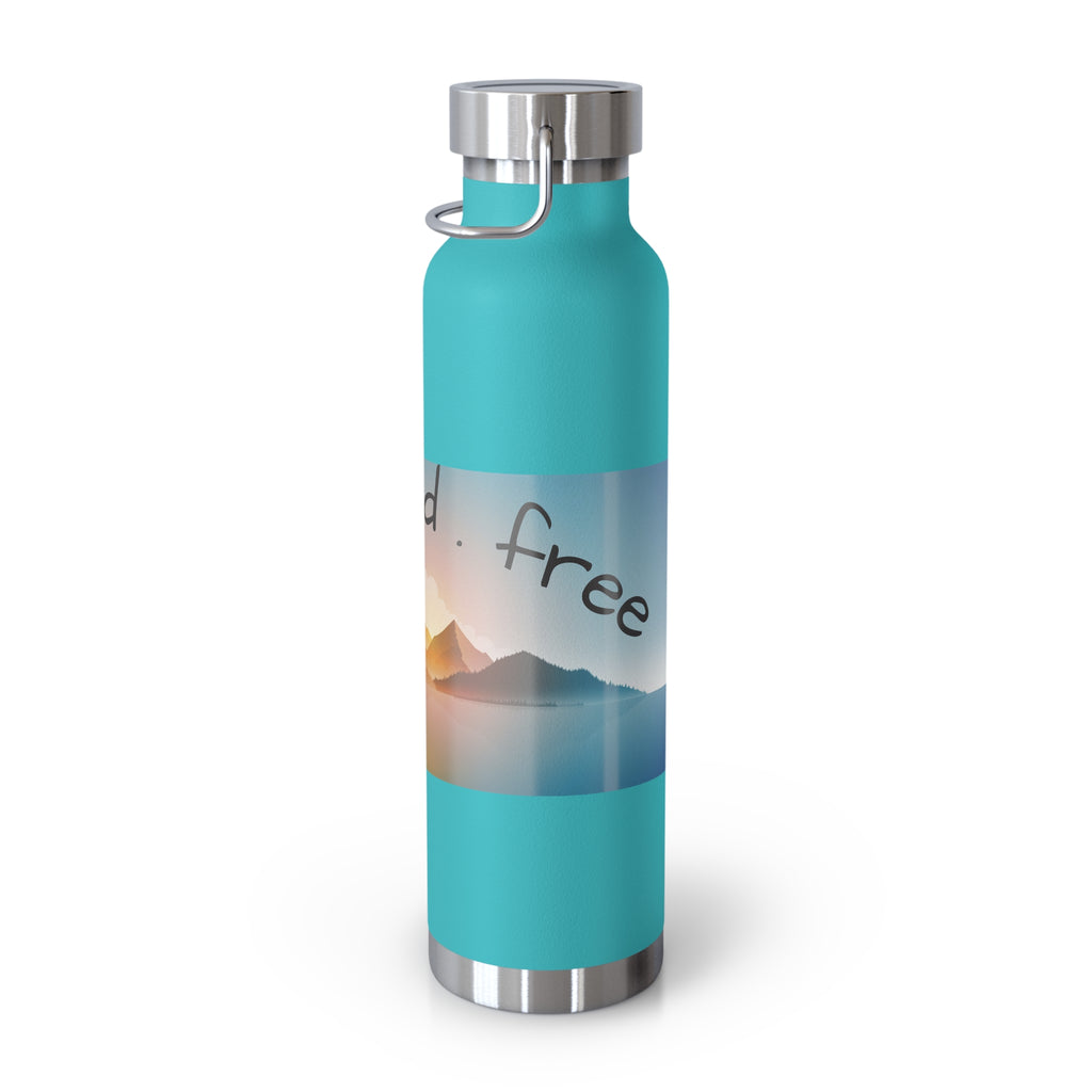 wild.feral.free-Copper Insulated Bottle, 22oz