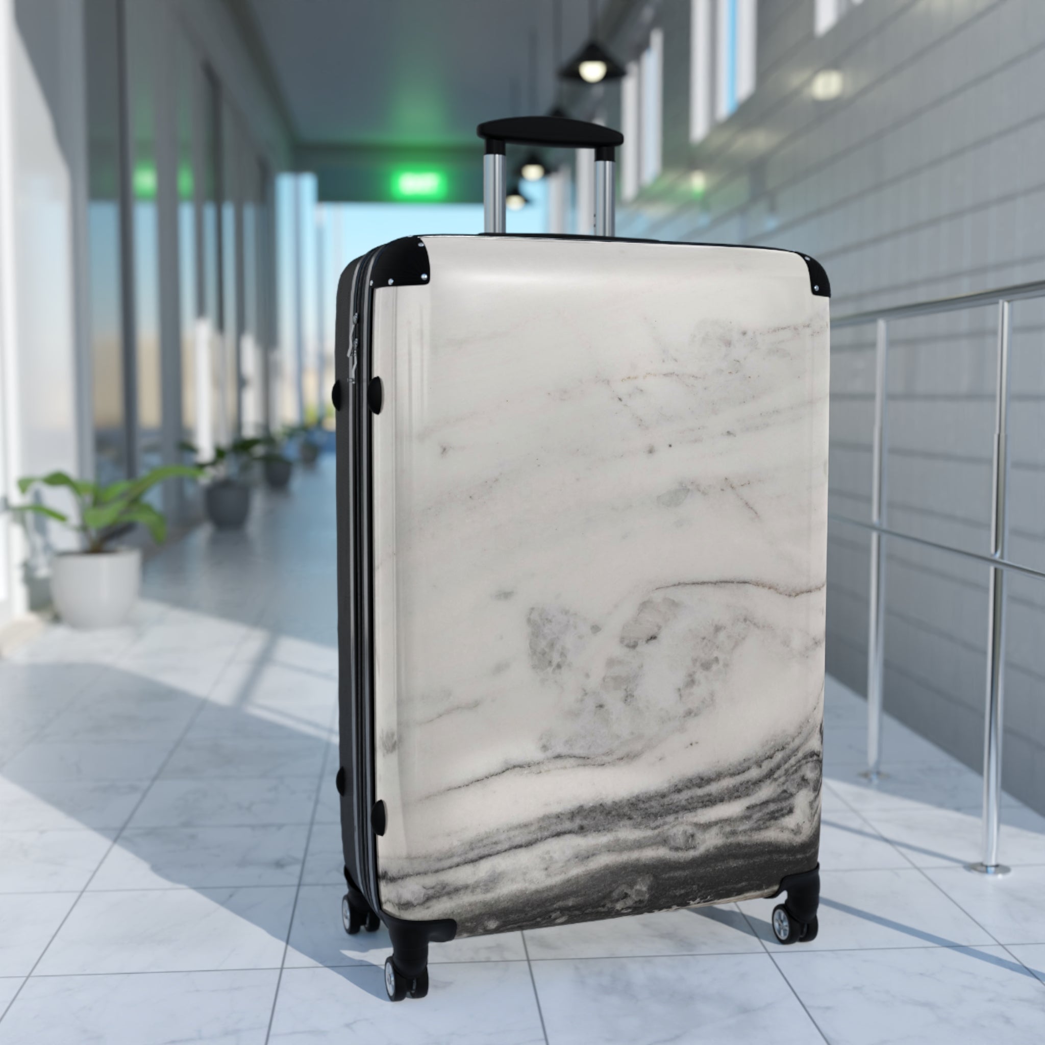 Marbled Stone-Suitcases