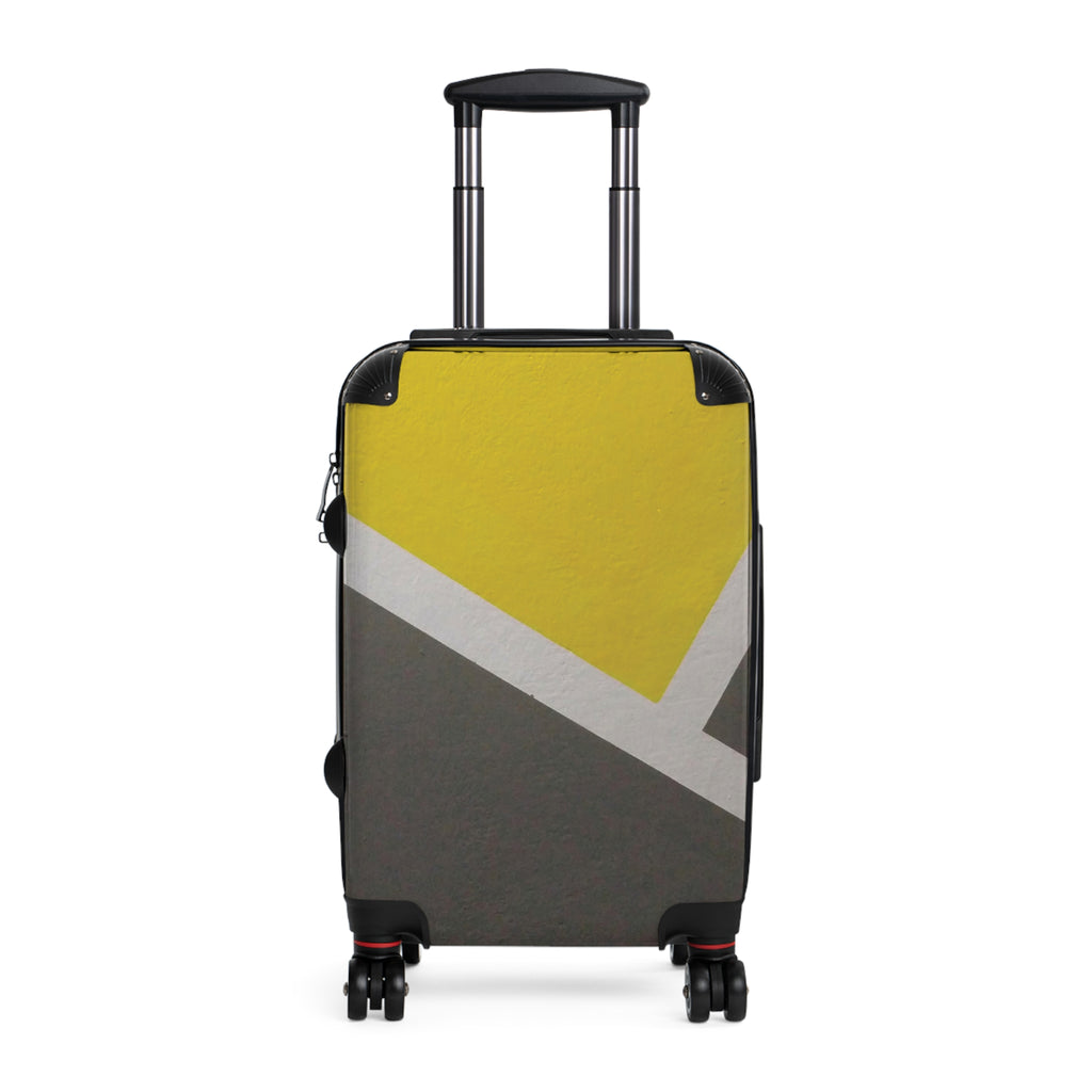 Marked Yellow-Suitcases