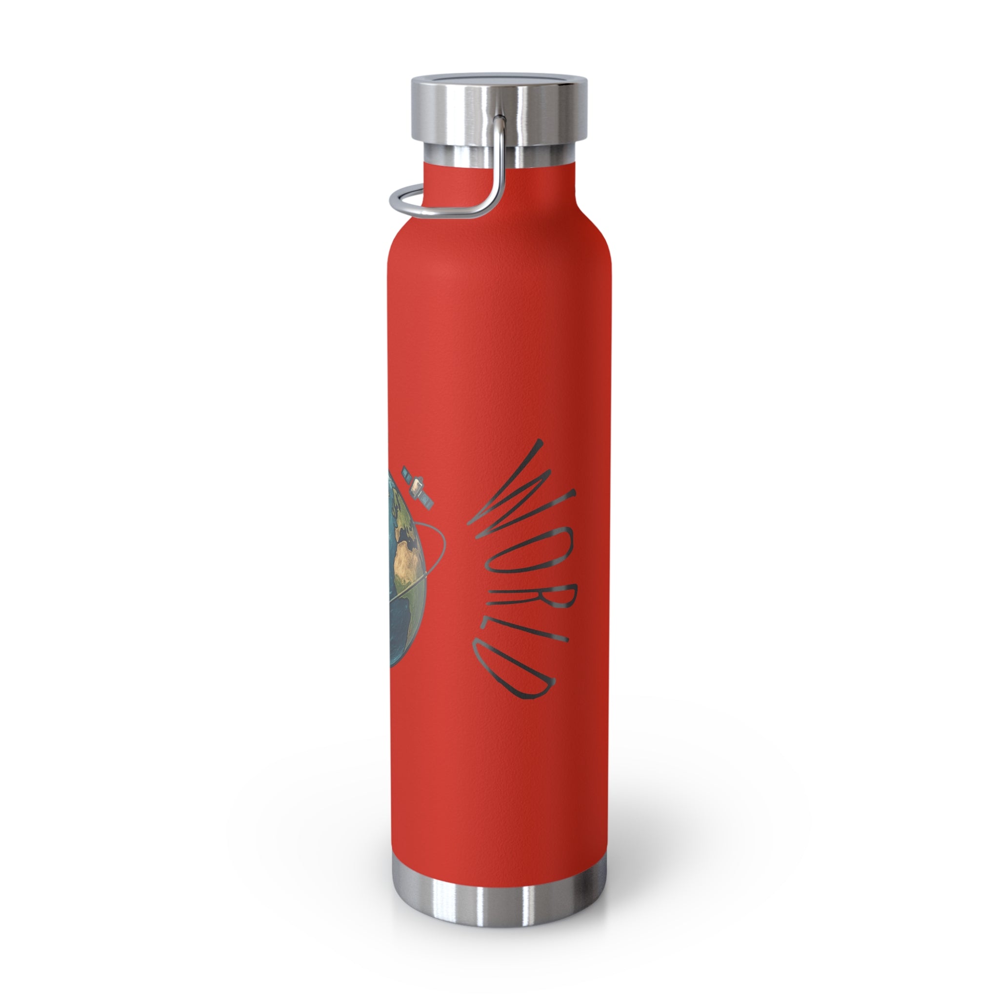 Travel the World-Copper Insulated Bottle, 22oz