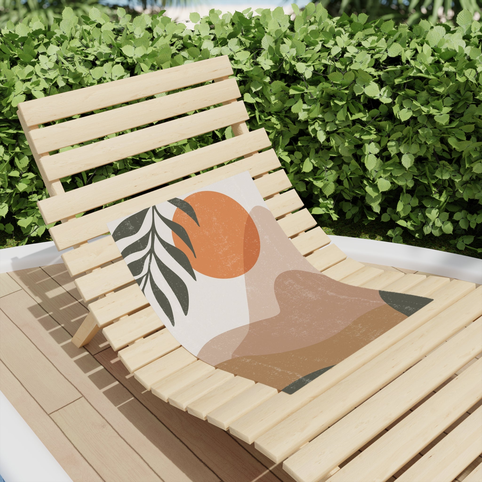 Abstract Boho-Beach Towel