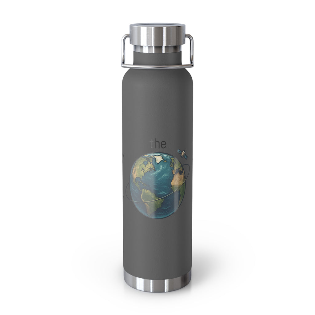 Travel the World-Copper Insulated Bottle, 22oz