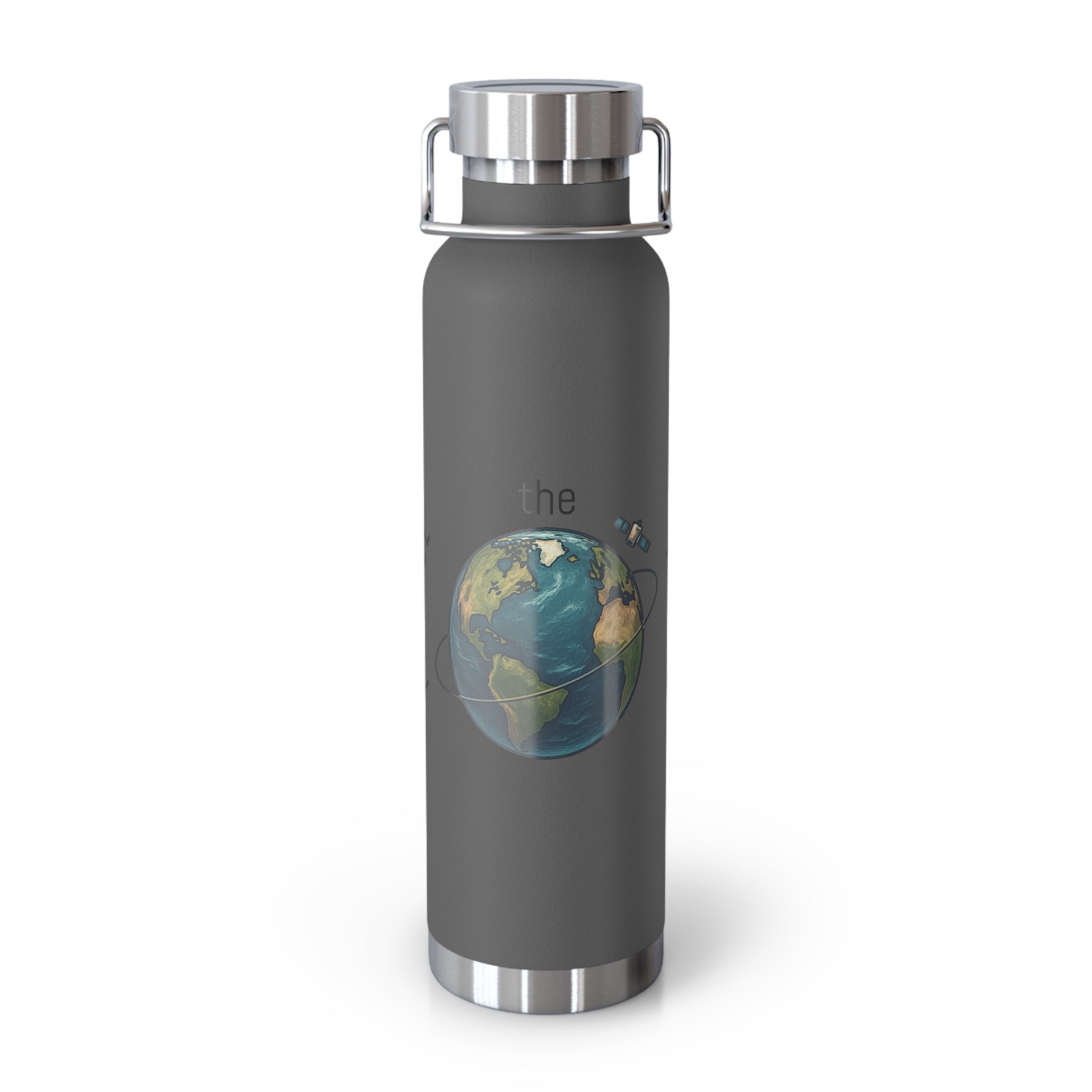 Travel the World-Copper Insulated Bottle, 22oz