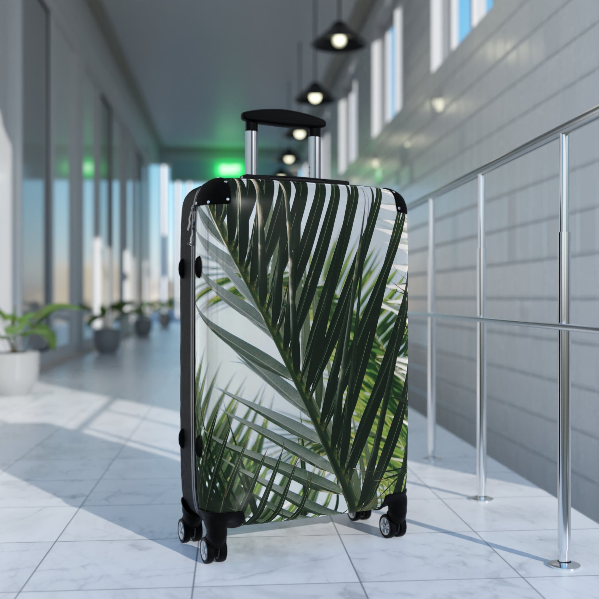 Tropical Palm-Suitcases