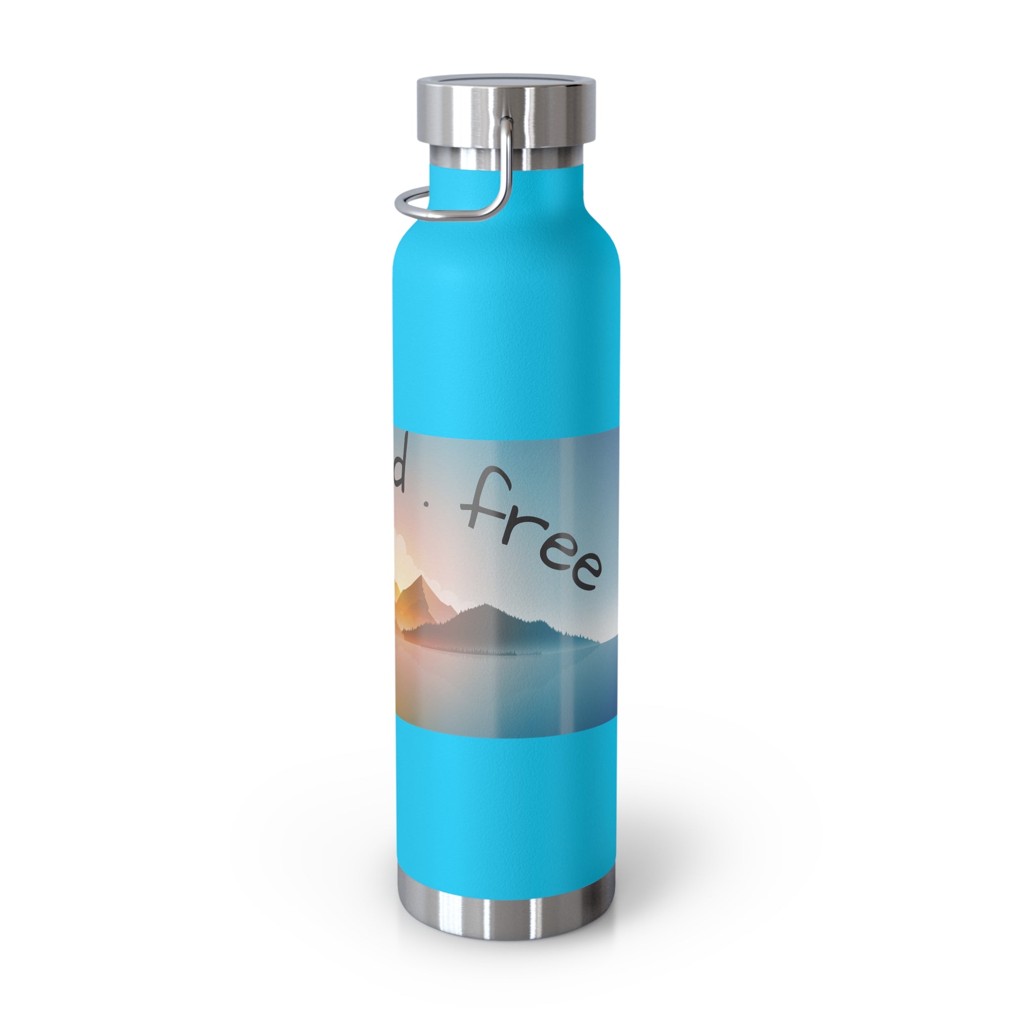 wild.feral.free-Copper Insulated Bottle, 22oz