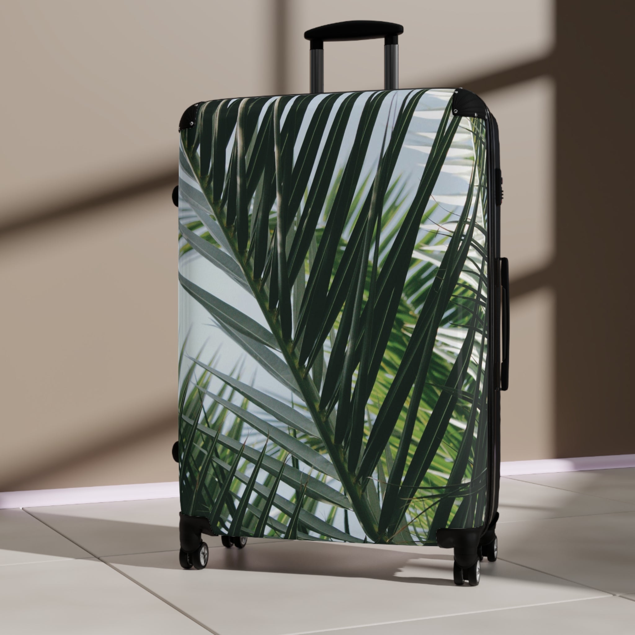 Tropical Palm-Suitcases