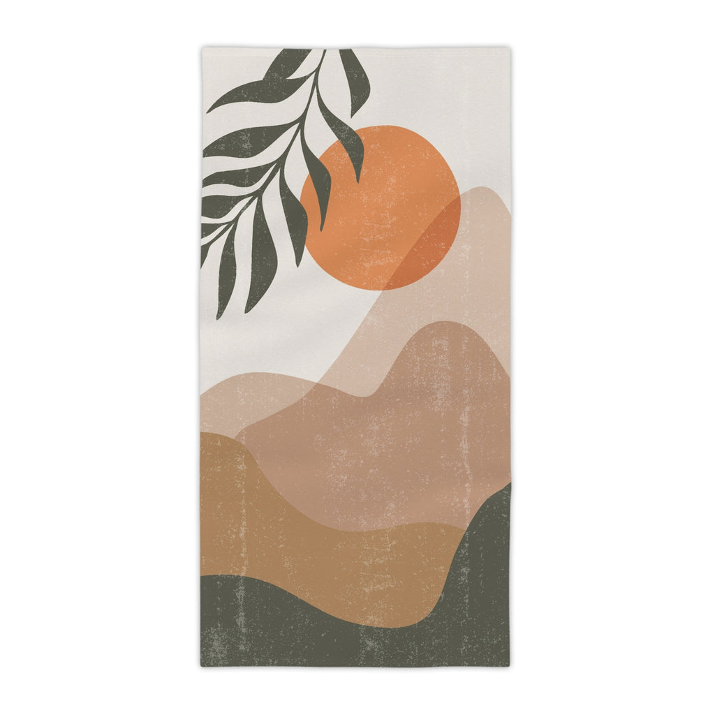 Abstract Boho-Beach Towel
