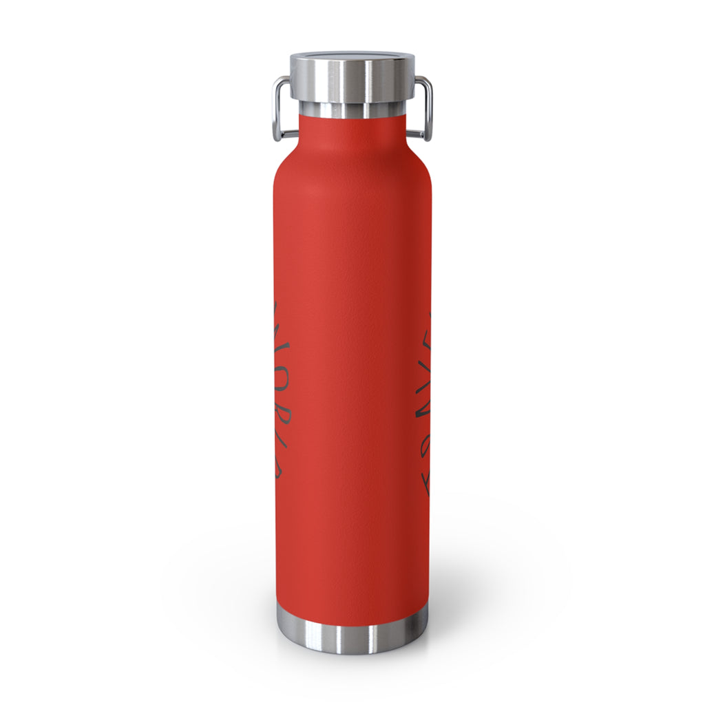 Travel the World-Copper Insulated Bottle, 22oz