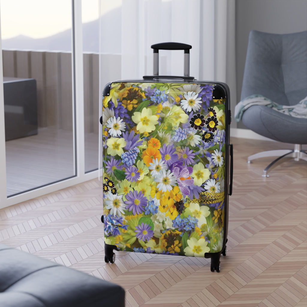Fields of Floral-Suitcases