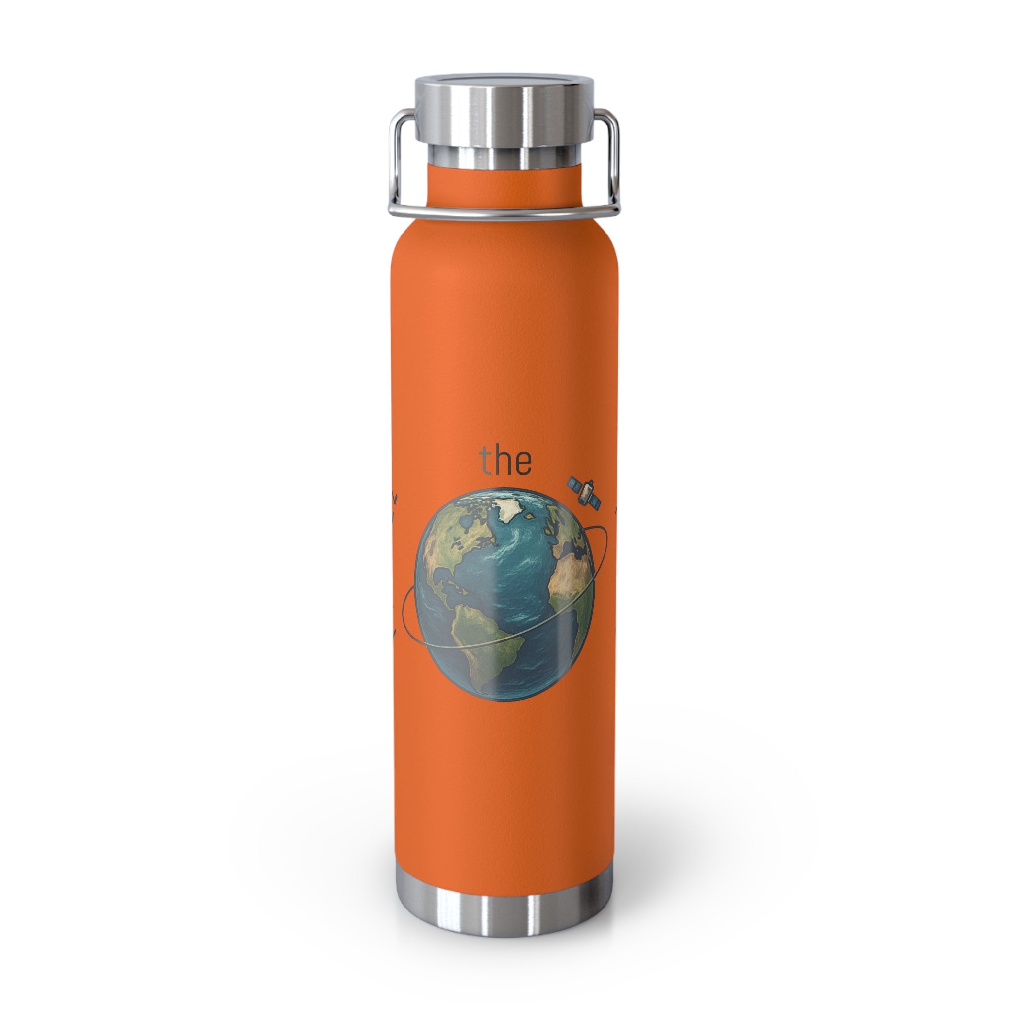 Travel the World-Copper Insulated Bottle, 22oz