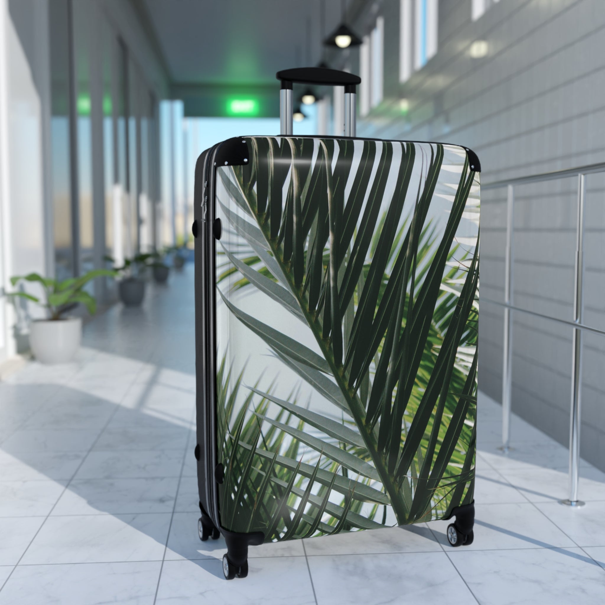 Tropical Palm-Suitcases