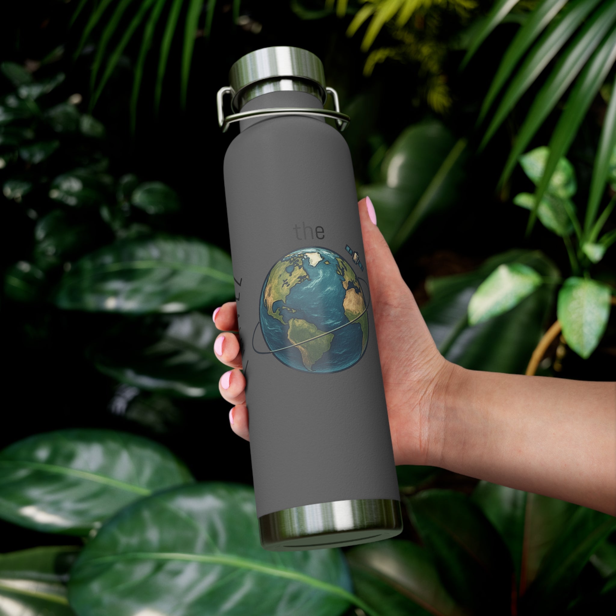 Travel the World-Copper Insulated Bottle, 22oz