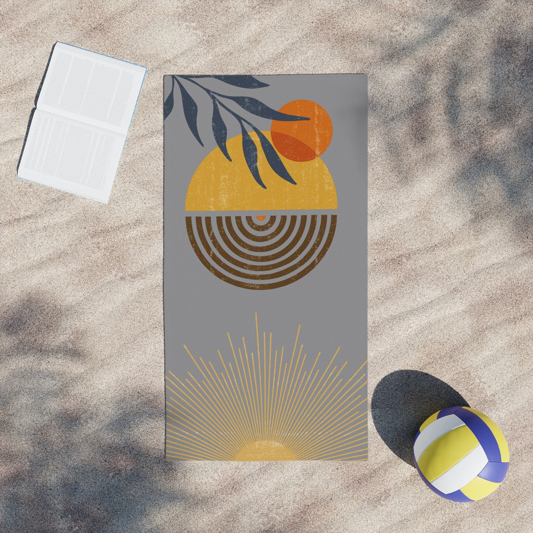 Boho Terracotta Sun-Beach Towel