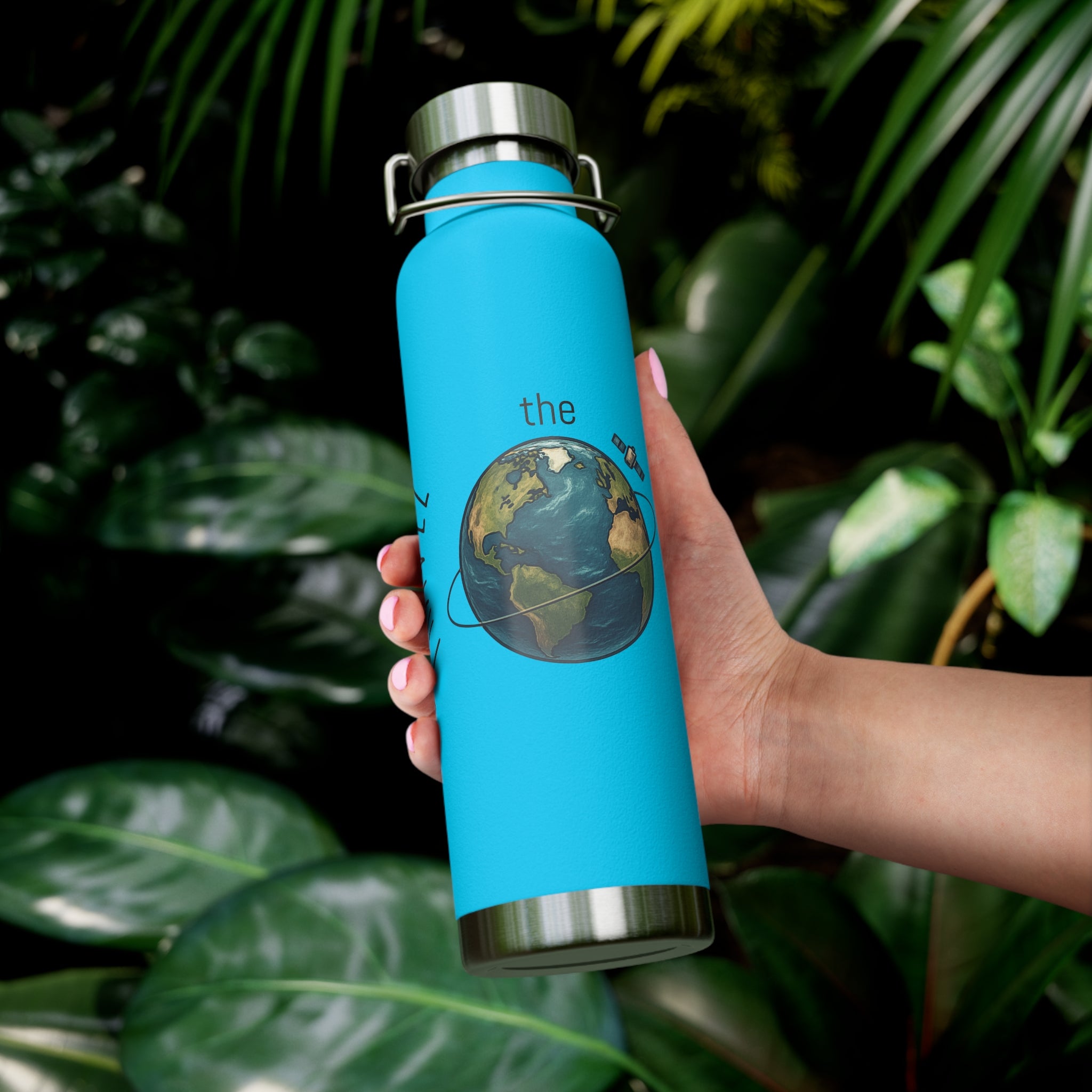 Travel the World-Copper Insulated Bottle, 22oz