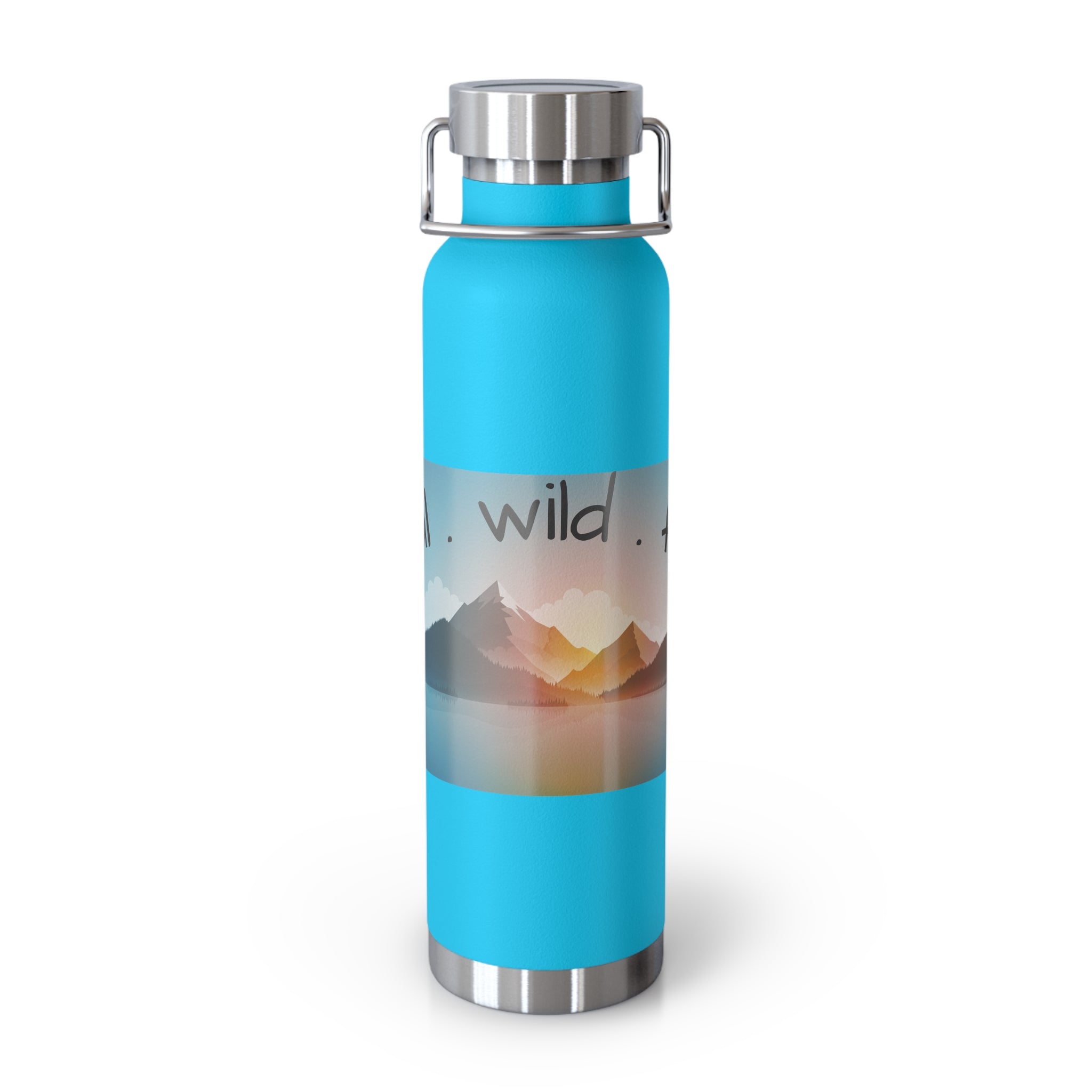 wild.feral.free-Copper Insulated Bottle, 22oz
