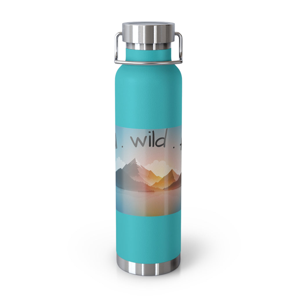 wild.feral.free-Copper Insulated Bottle, 22oz