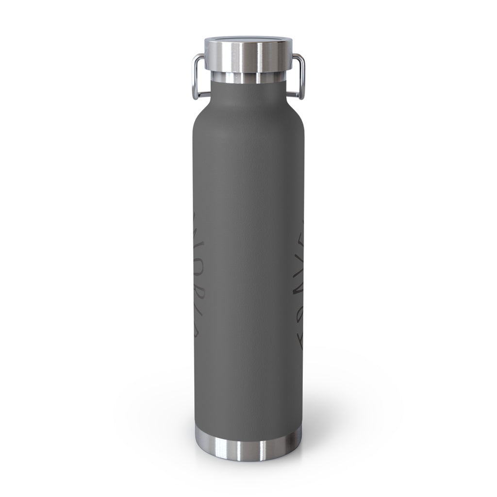 Travel the World-Copper Insulated Bottle, 22oz