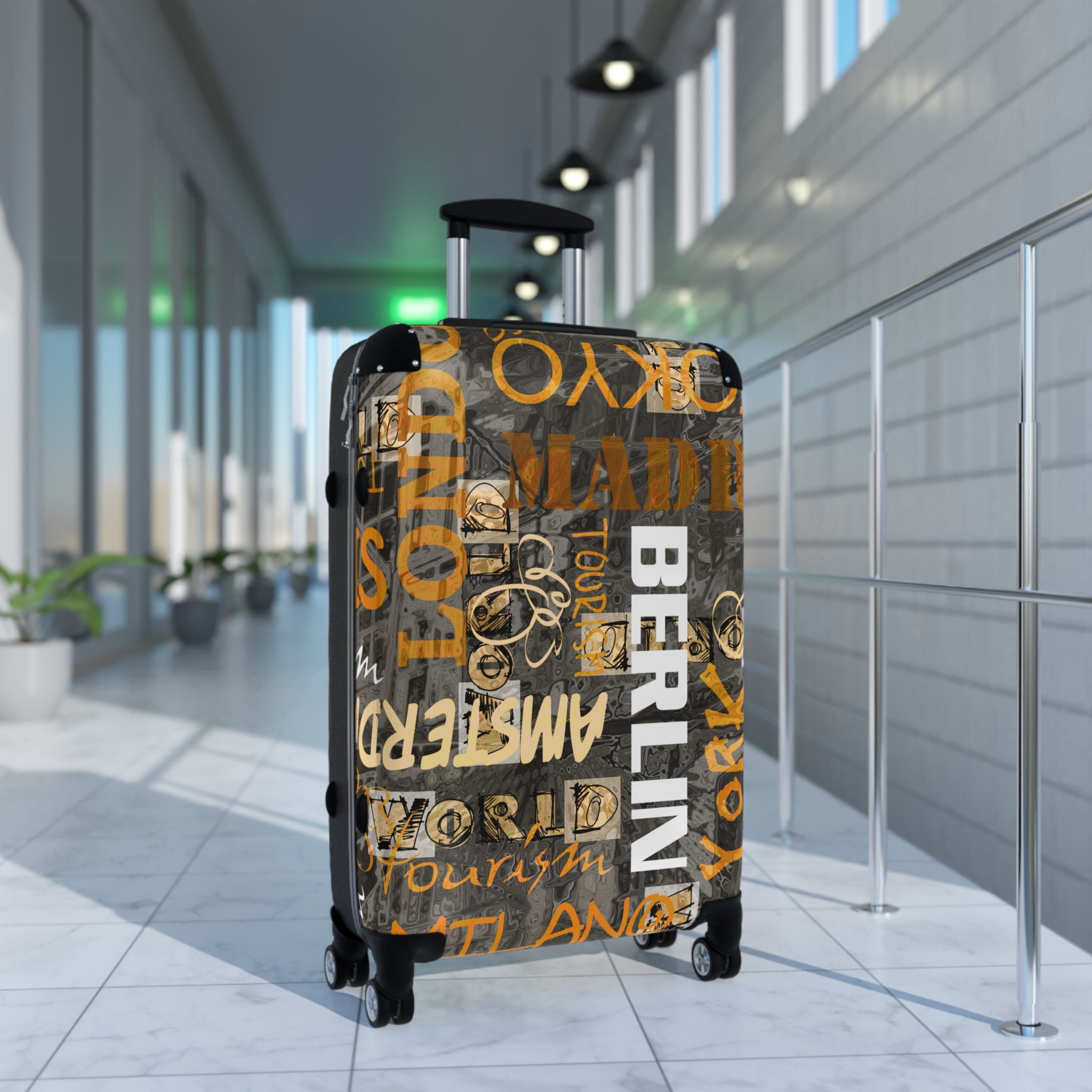 Berlin Typography-Suitcases