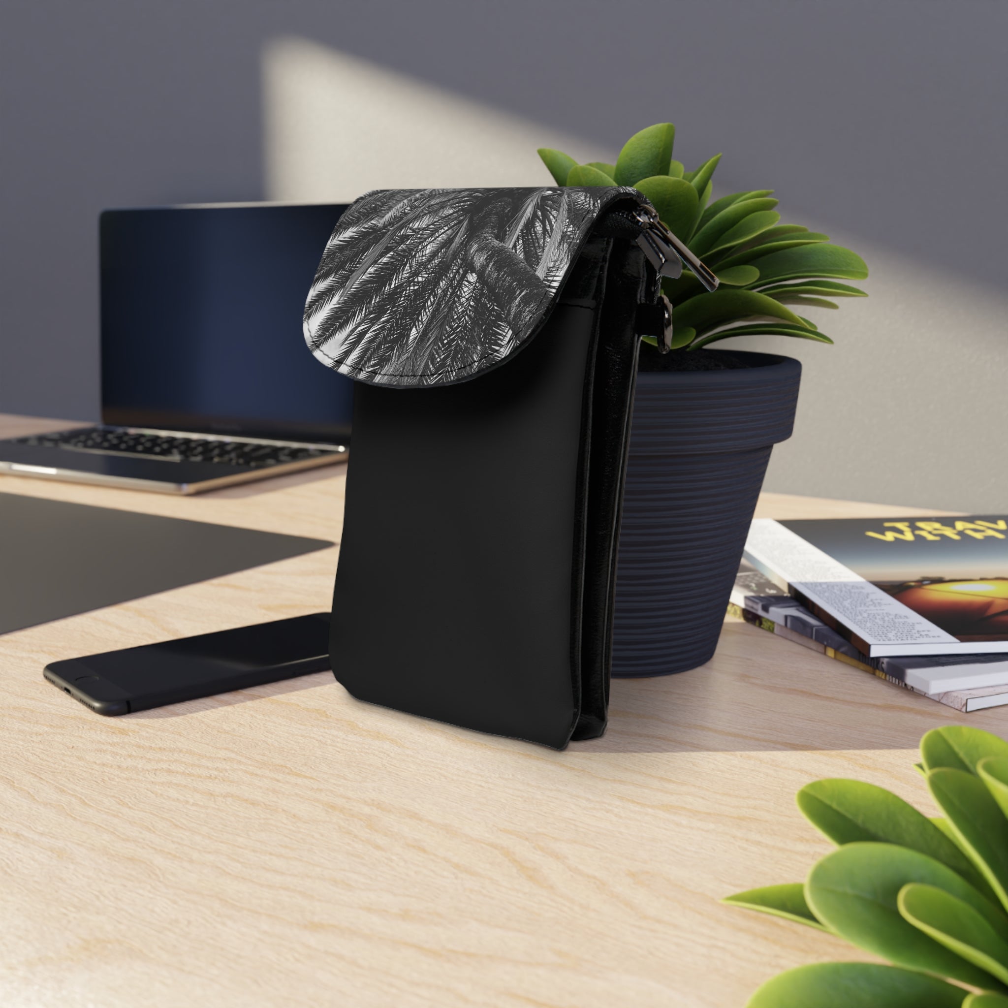 Palm Tree-Phone/Wallet Bag