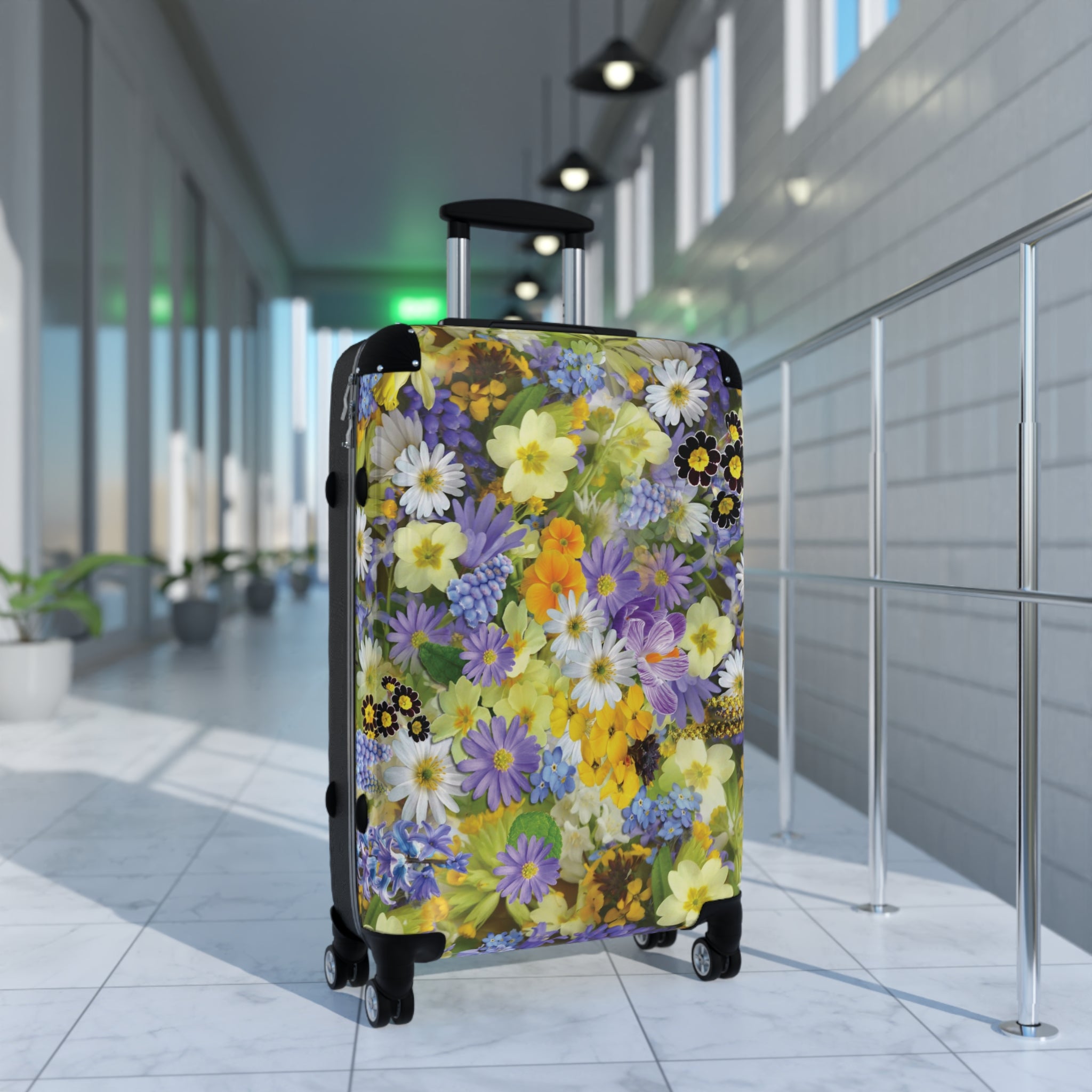 Fields of Floral-Suitcases