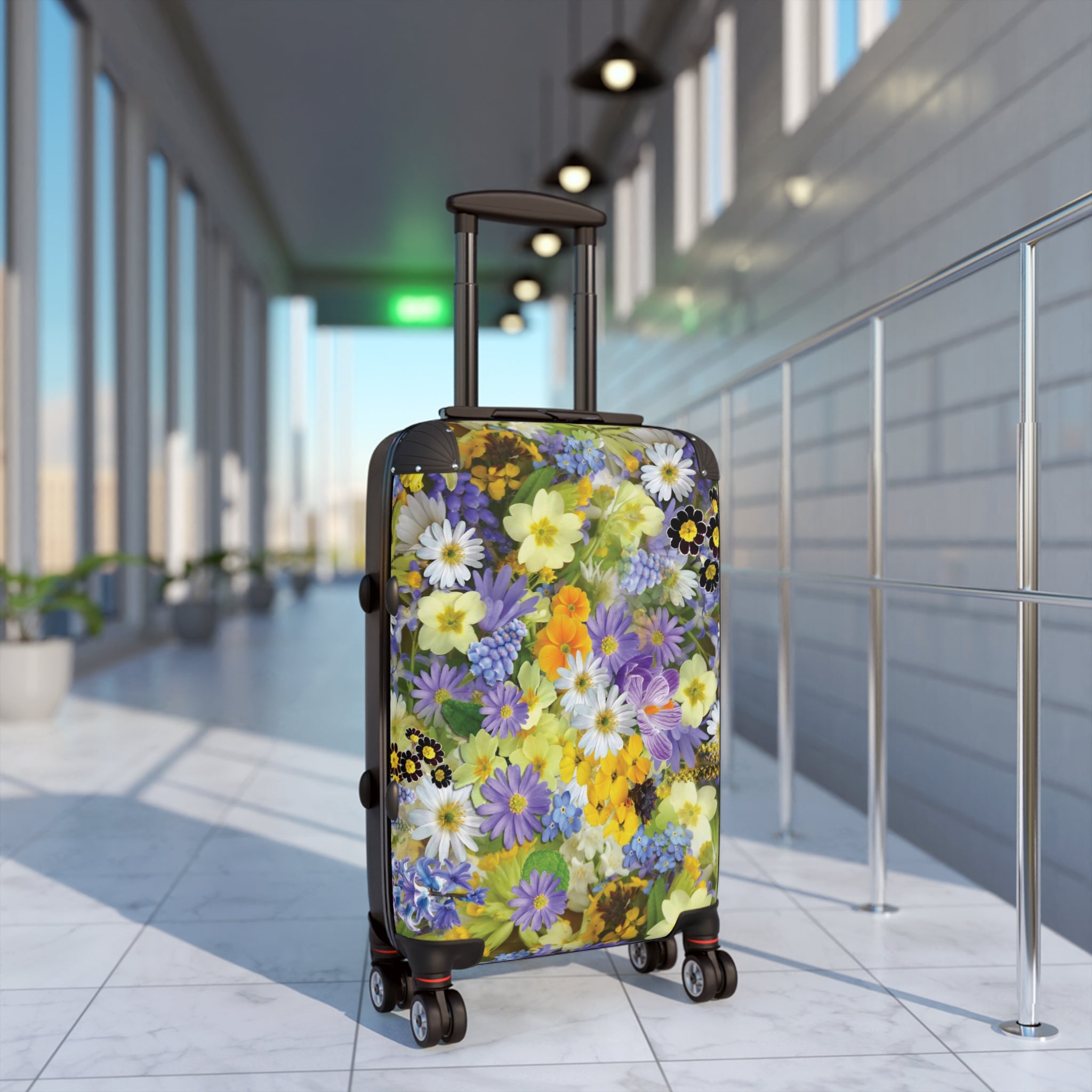 Fields of Floral-Suitcases