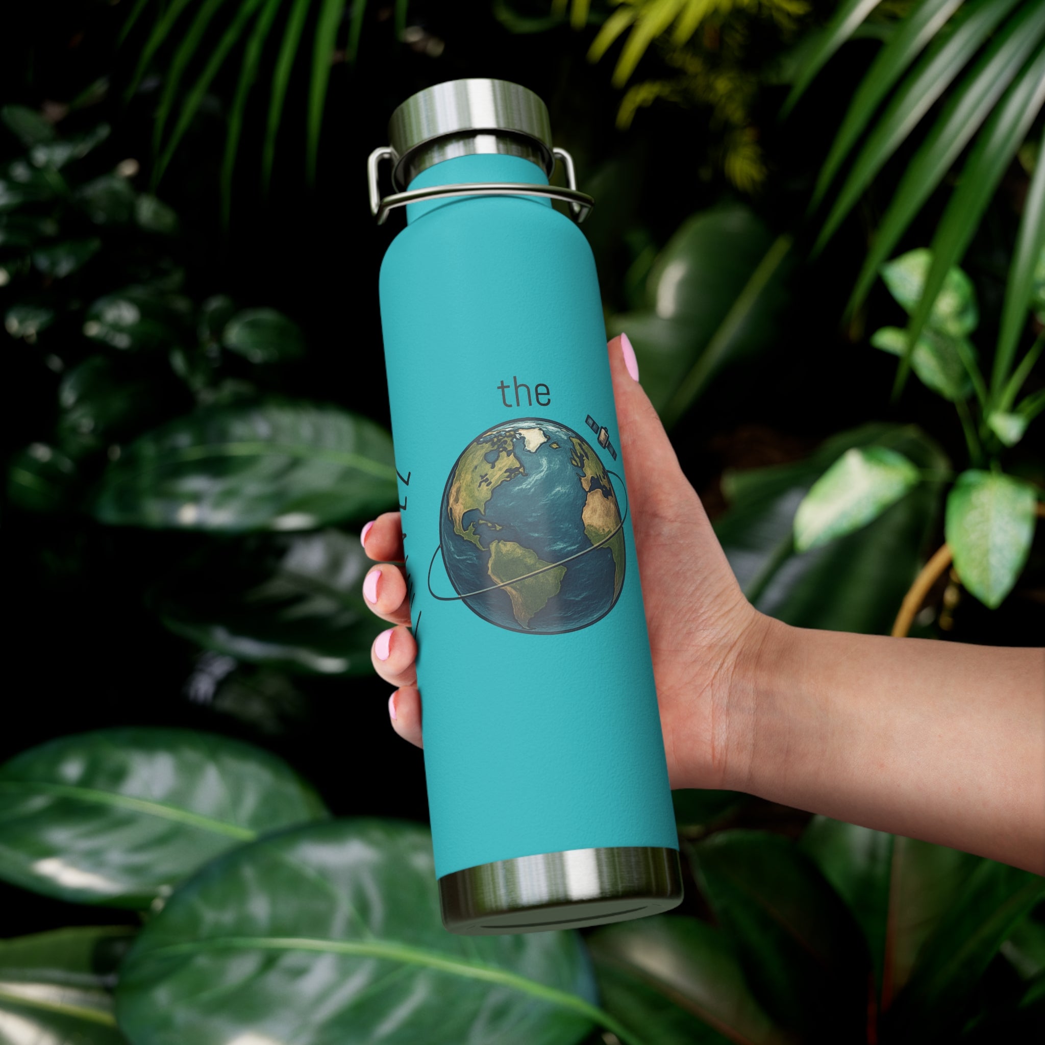 Travel the World-Copper Insulated Bottle, 22oz