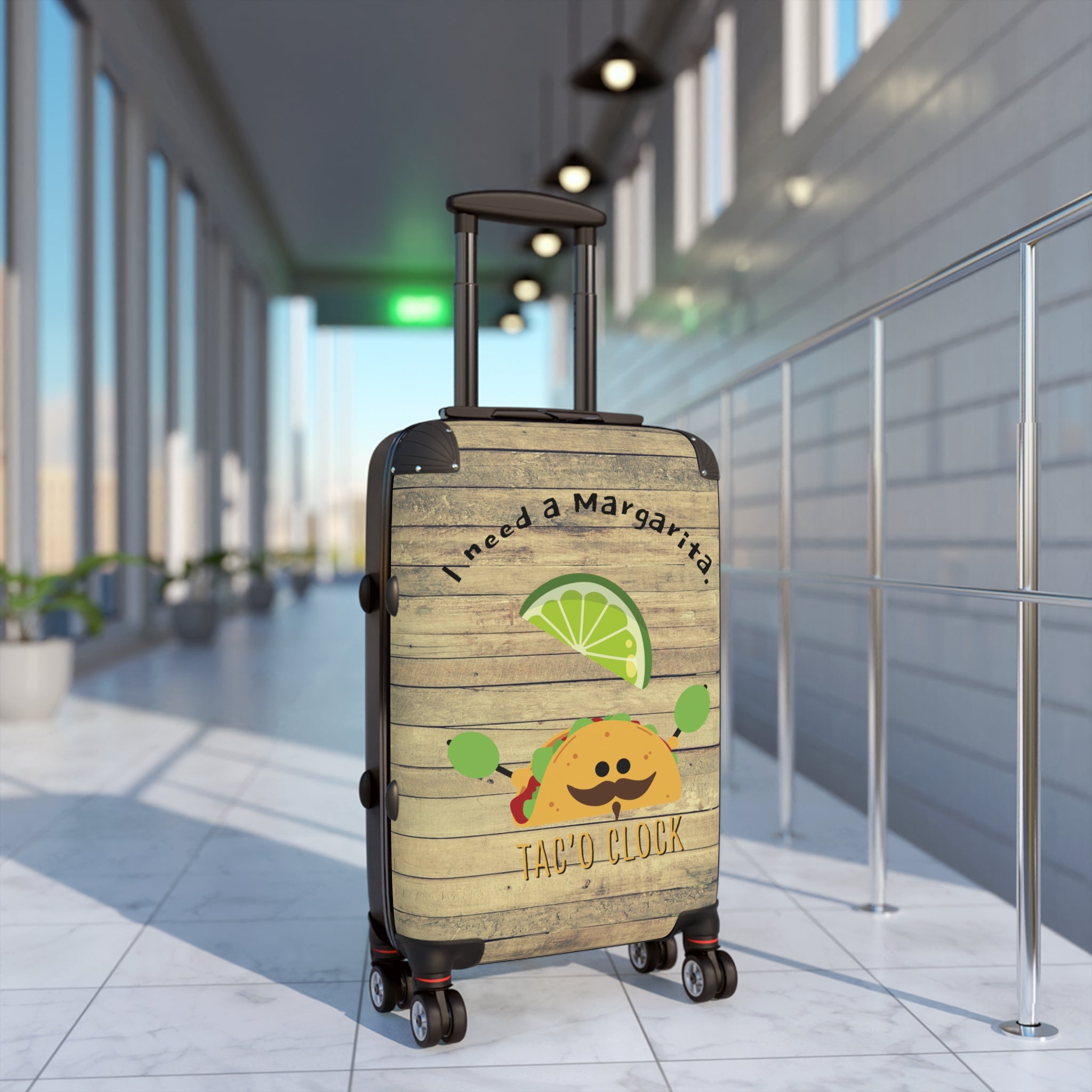 Tac'o Clock-Suitcases