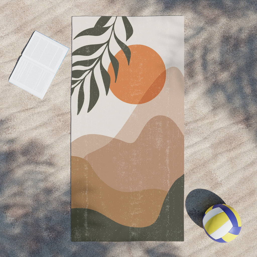 Abstract Boho-Beach Towel