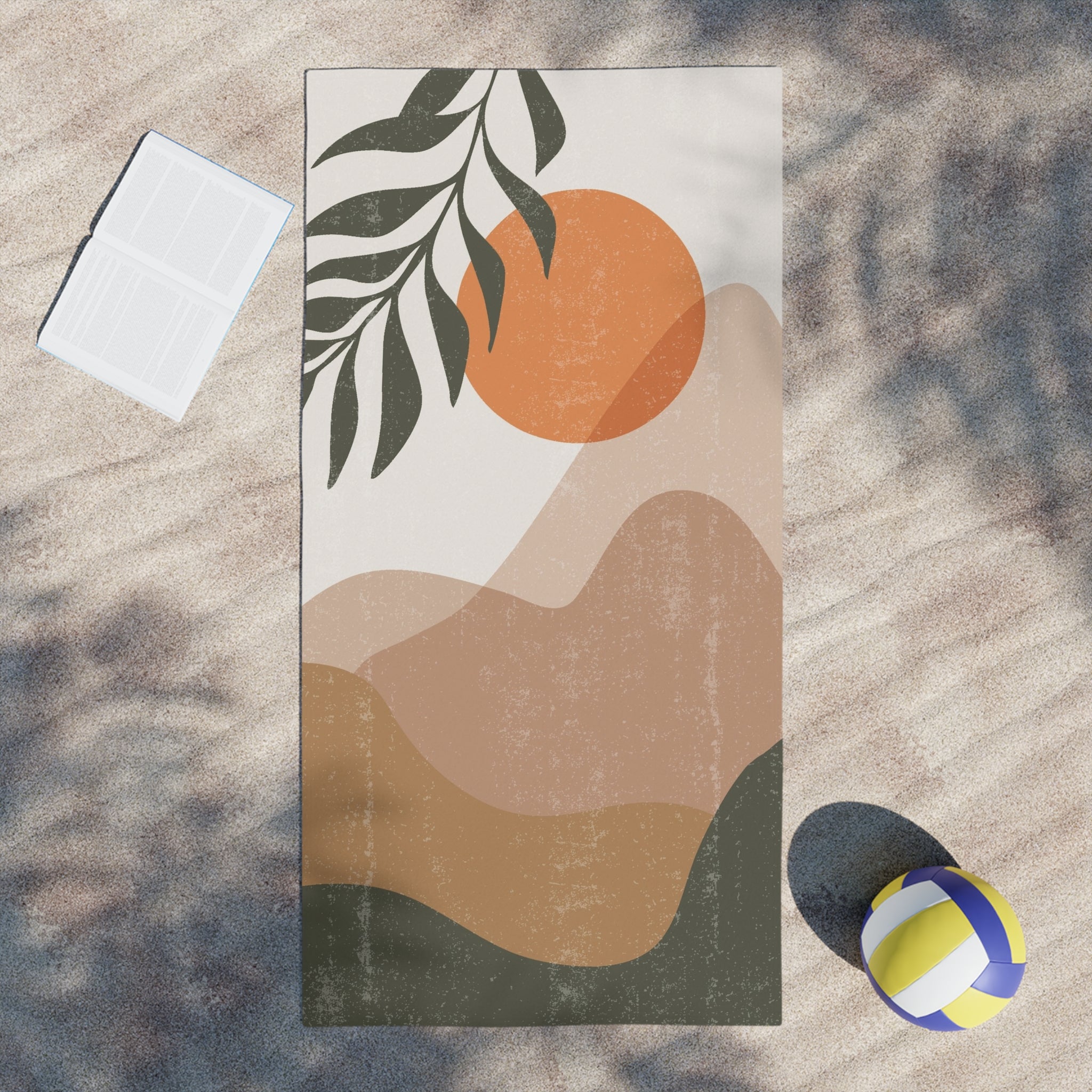 Abstract Boho-Beach Towel
