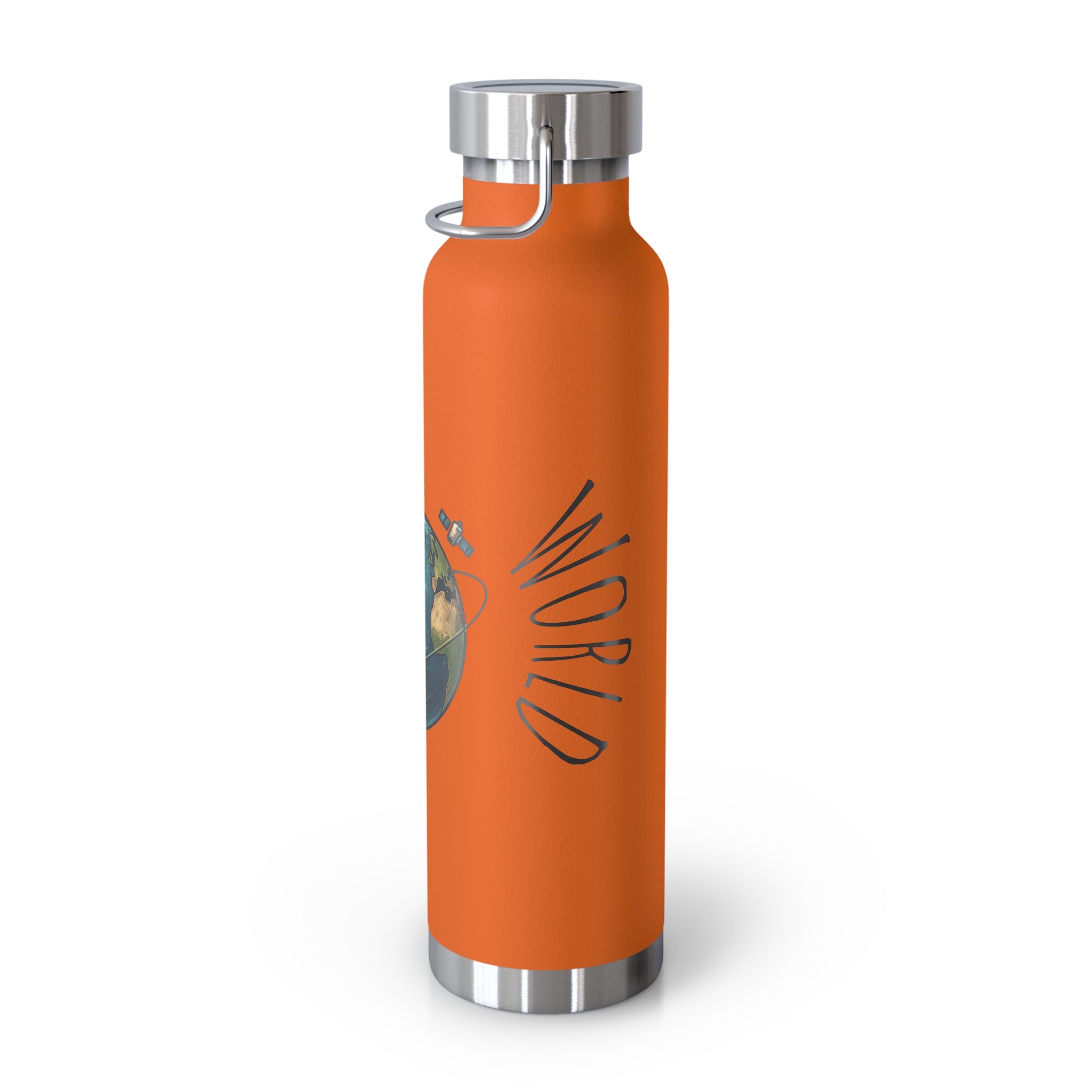 Travel the World-Copper Insulated Bottle, 22oz