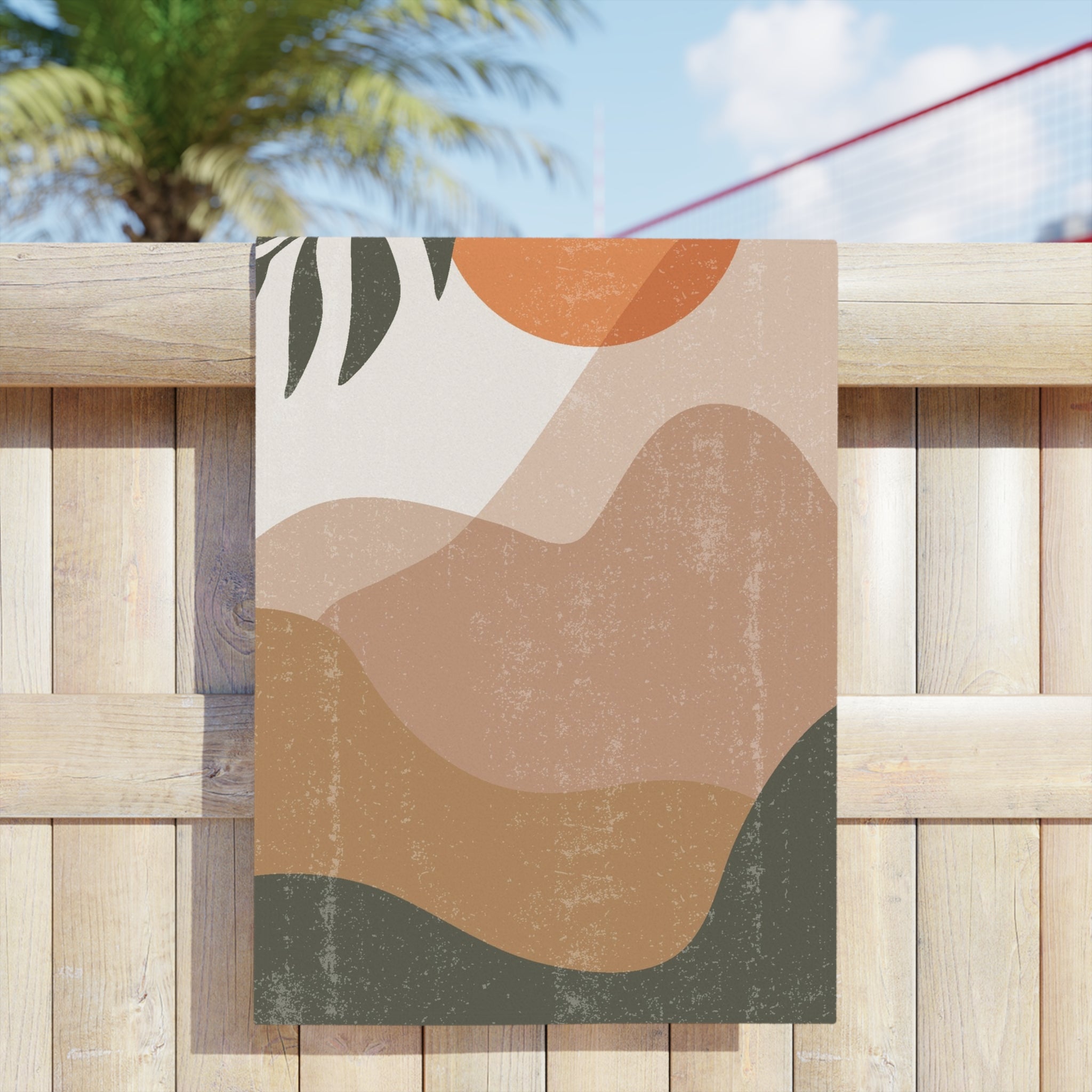 Abstract Boho-Beach Towel