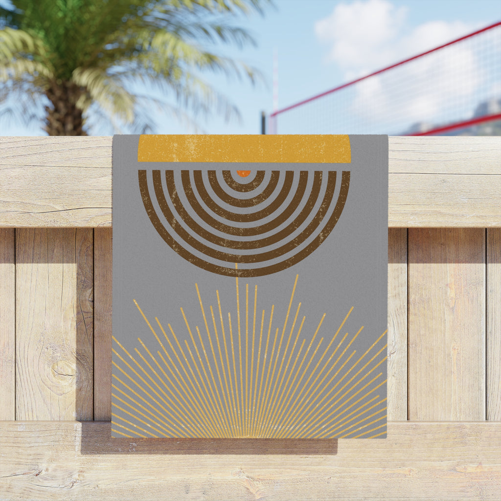 Boho Terracotta Sun-Beach Towel