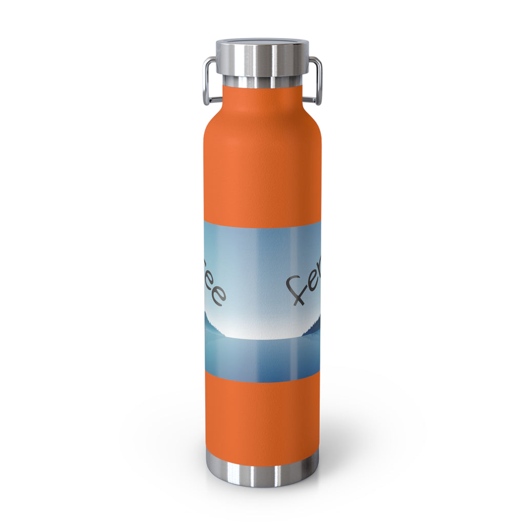 wild.feral.free-Copper Insulated Bottle, 22oz