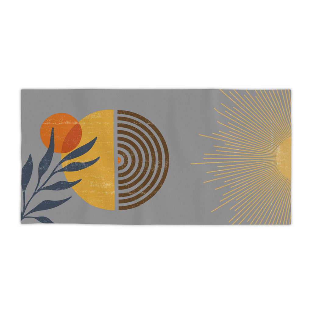 Boho Terracotta Sun-Beach Towel