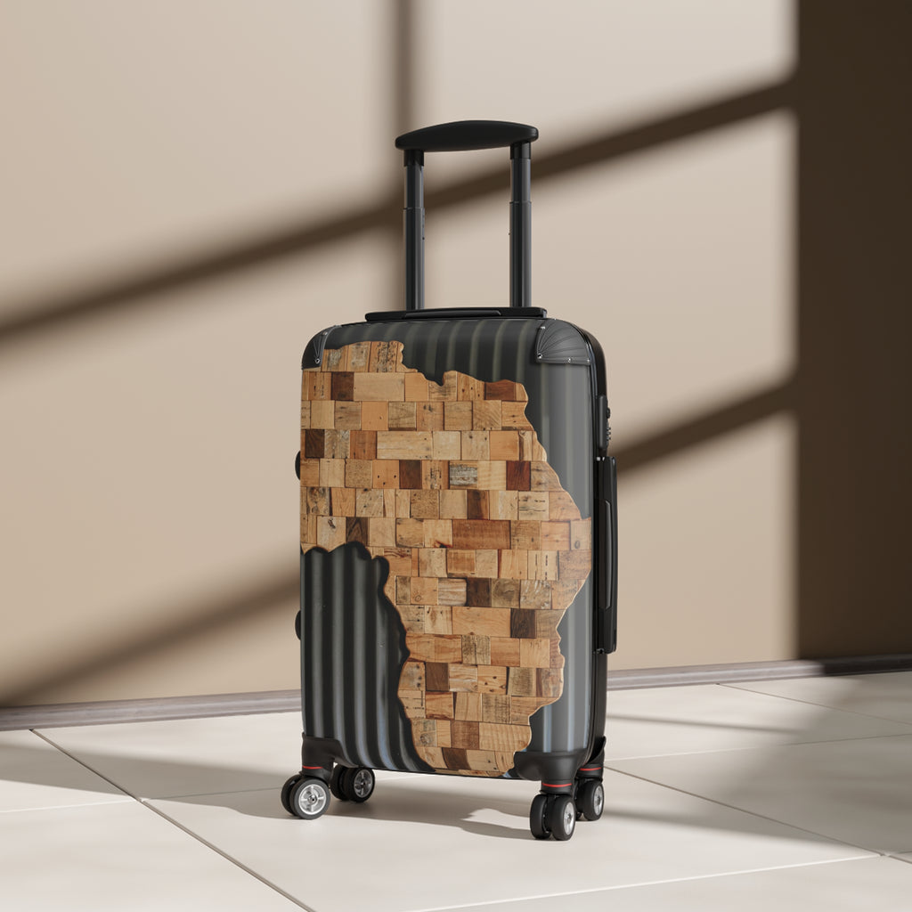 Copy of Floral Pattern Suitcase - Stylish Carry-On Luggage for Travel Enthusiasts