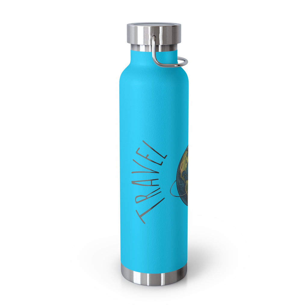 Travel the World-Copper Insulated Bottle, 22oz