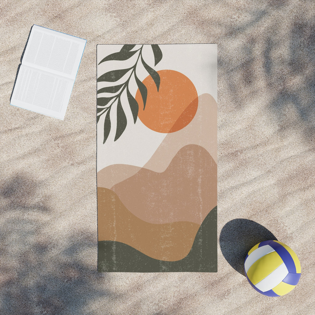Abstract Boho-Beach Towel