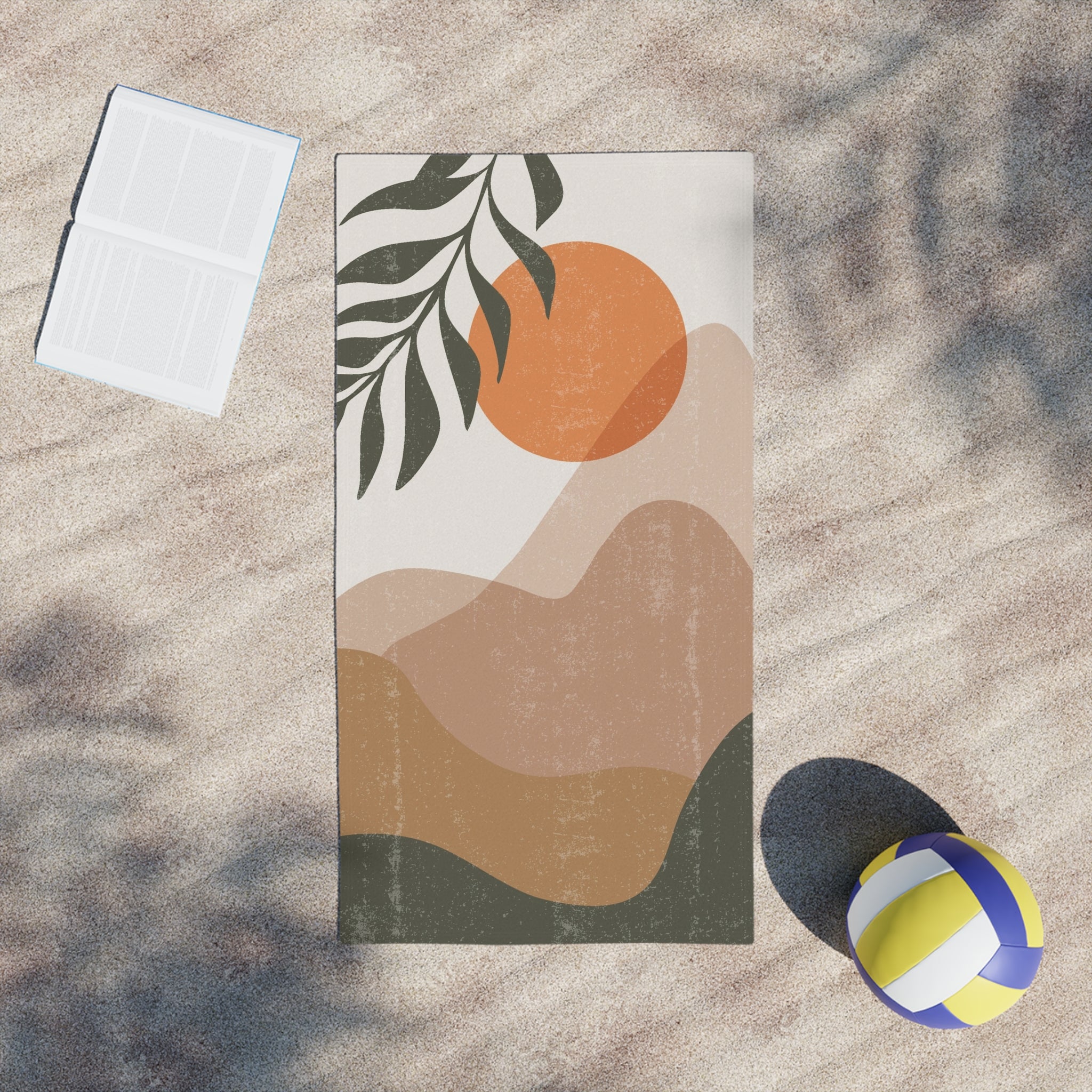 Abstract Boho-Beach Towel