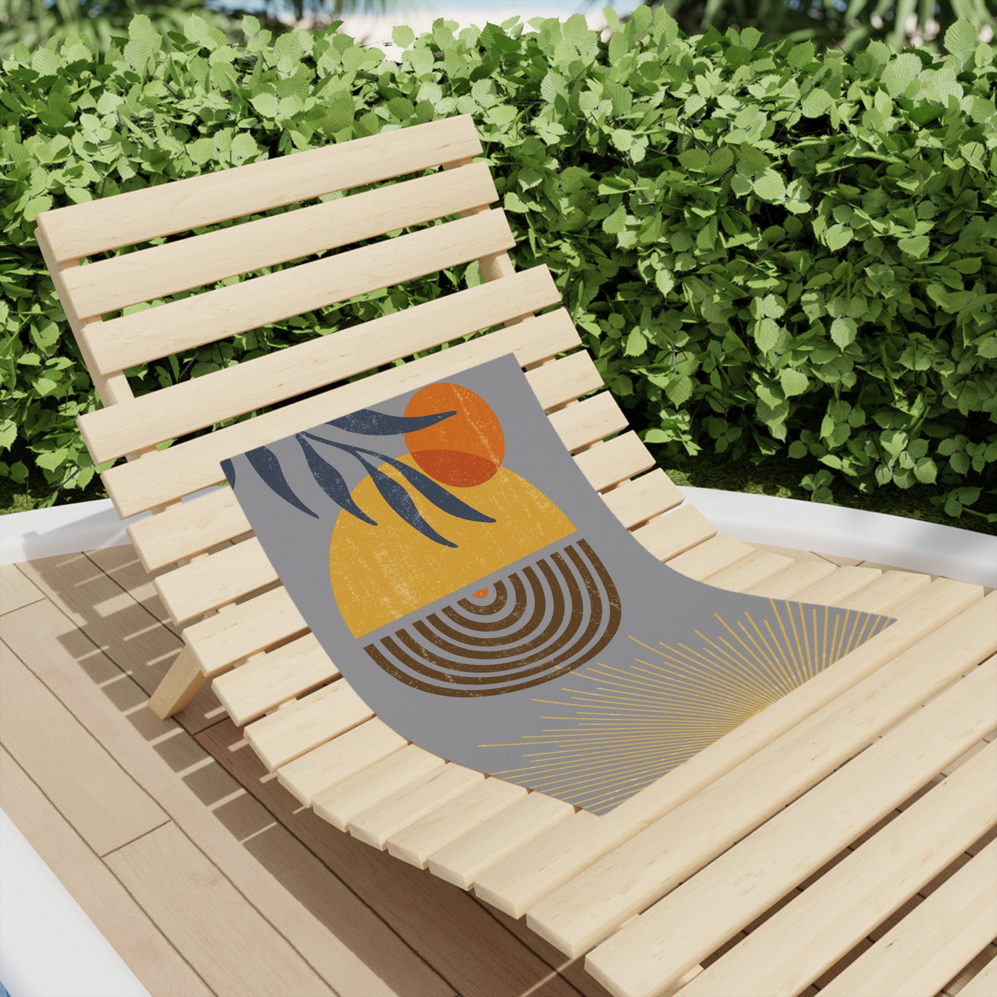 Boho Terracotta Sun-Beach Towel