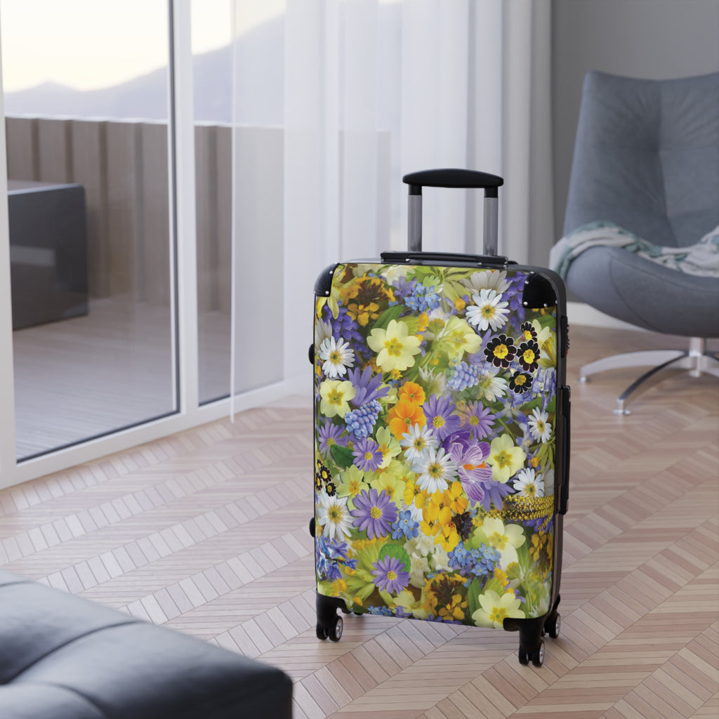 Fields of Floral-Suitcases