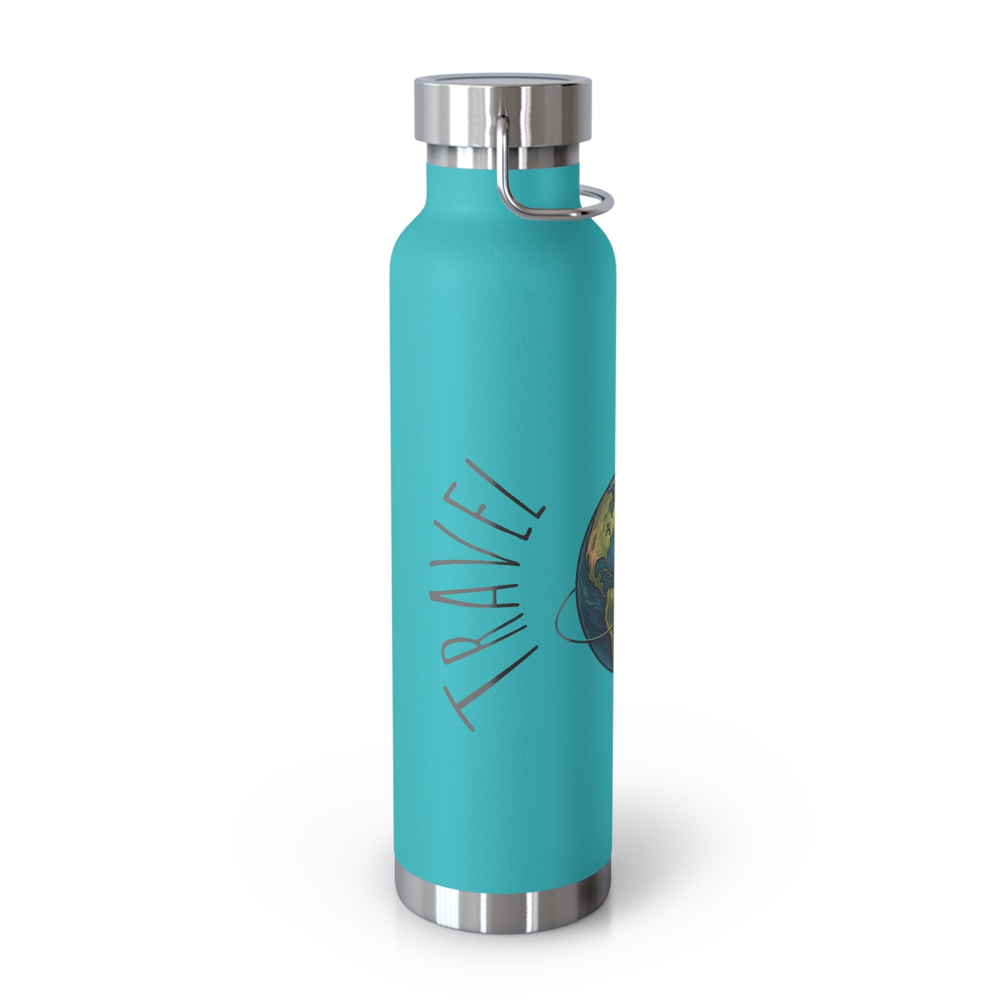 Travel the World-Copper Insulated Bottle, 22oz