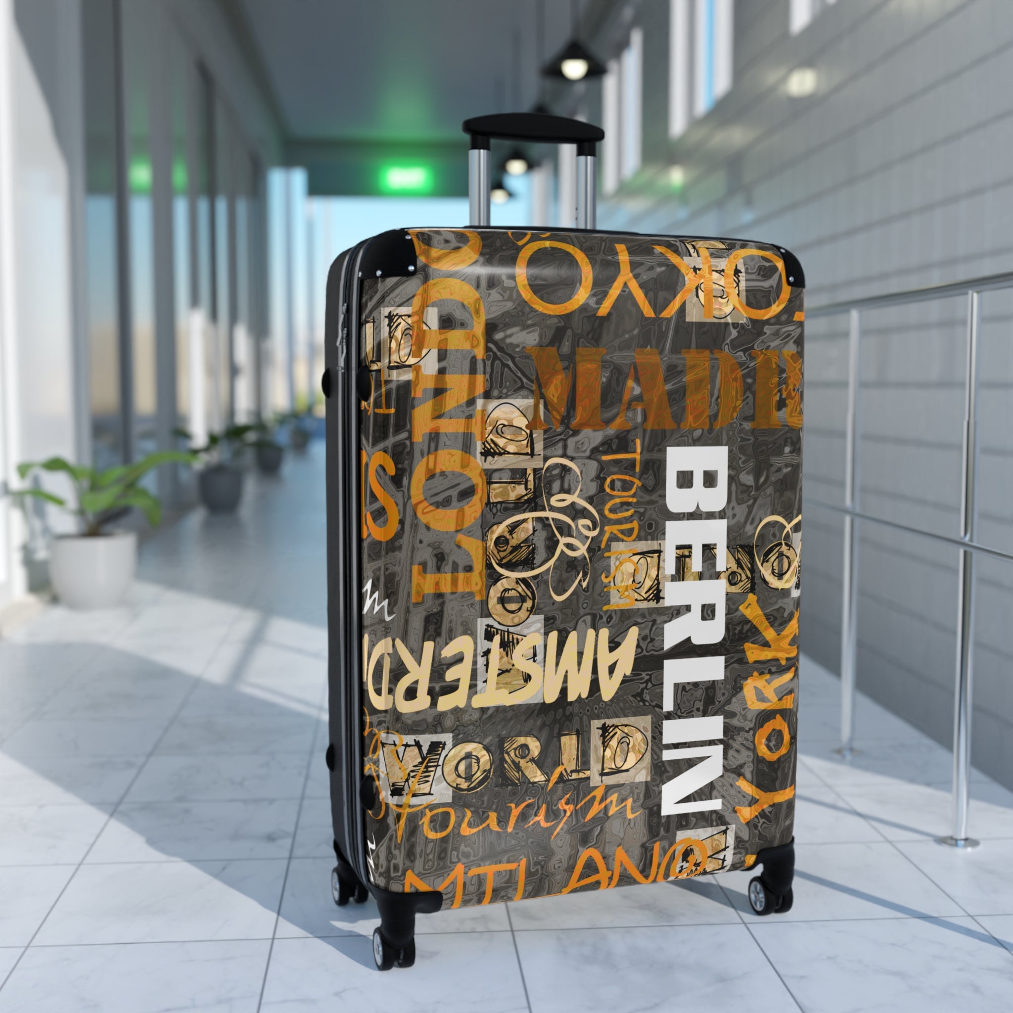 Berlin Typography-Suitcases