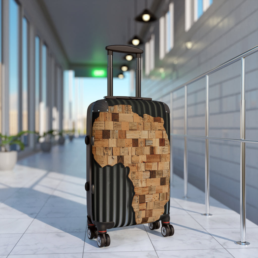 Copy of Floral Pattern Suitcase - Stylish Carry-On Luggage for Travel Enthusiasts